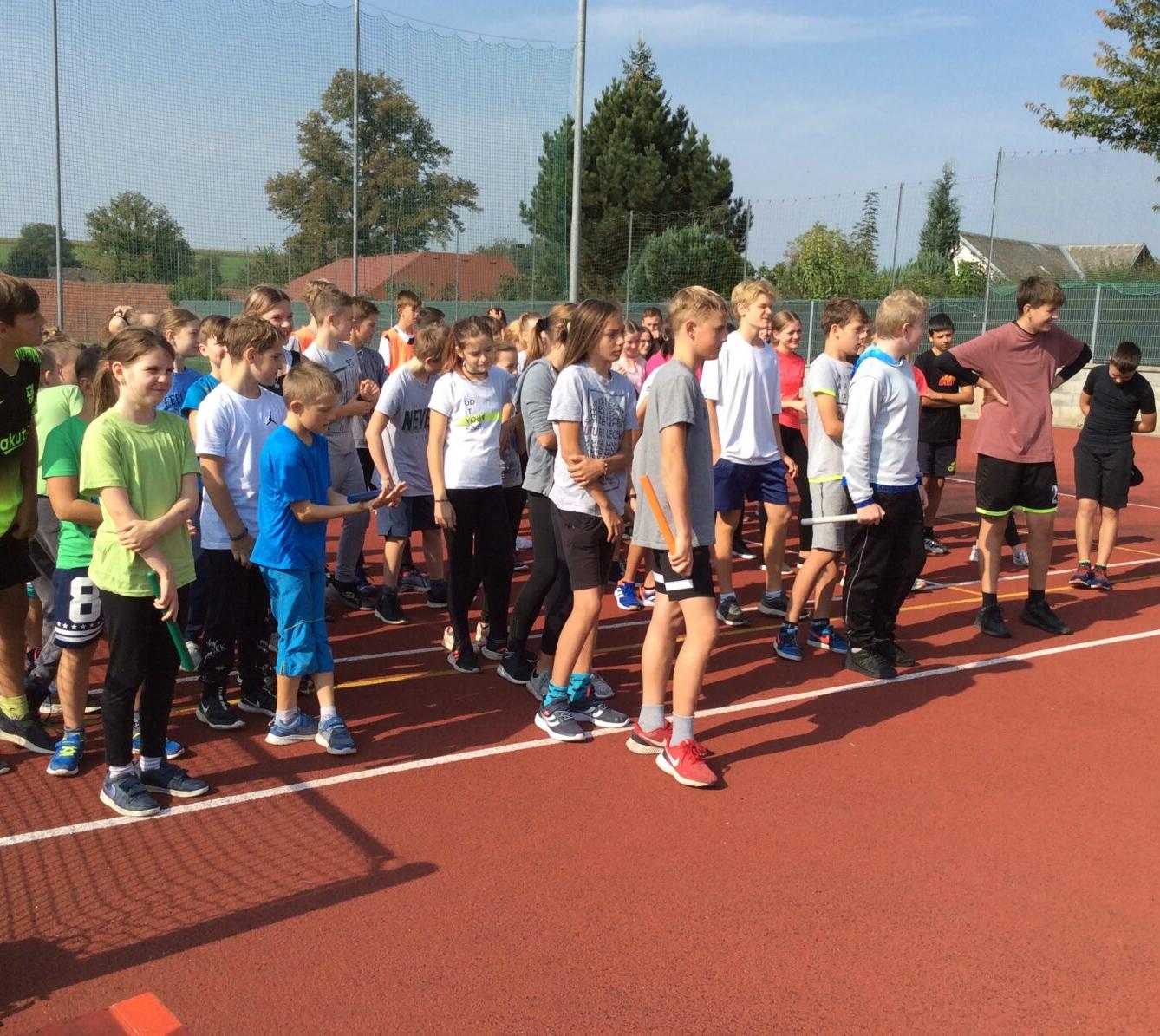 Štafetové běhy E. Zátopka na II. stupni - 4