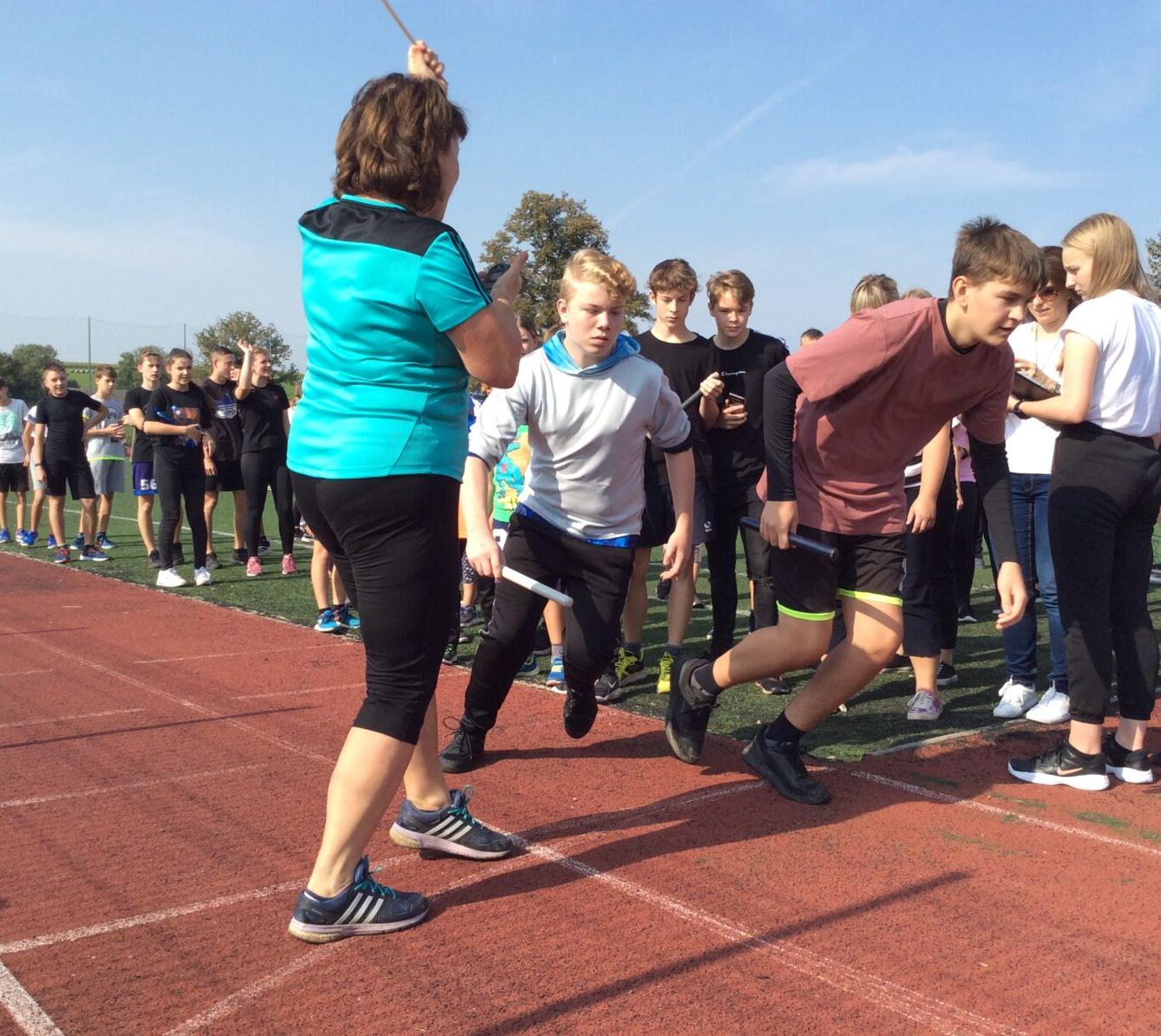 Štafetové běhy E. Zátopka na II. stupni - 10