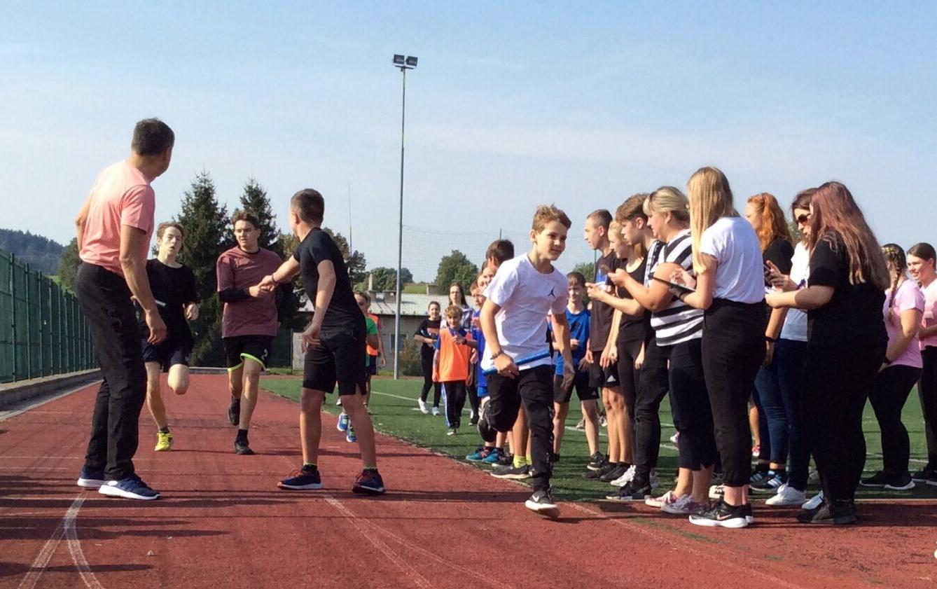 Štafetové běhy E. Zátopka na II. stupni - 15