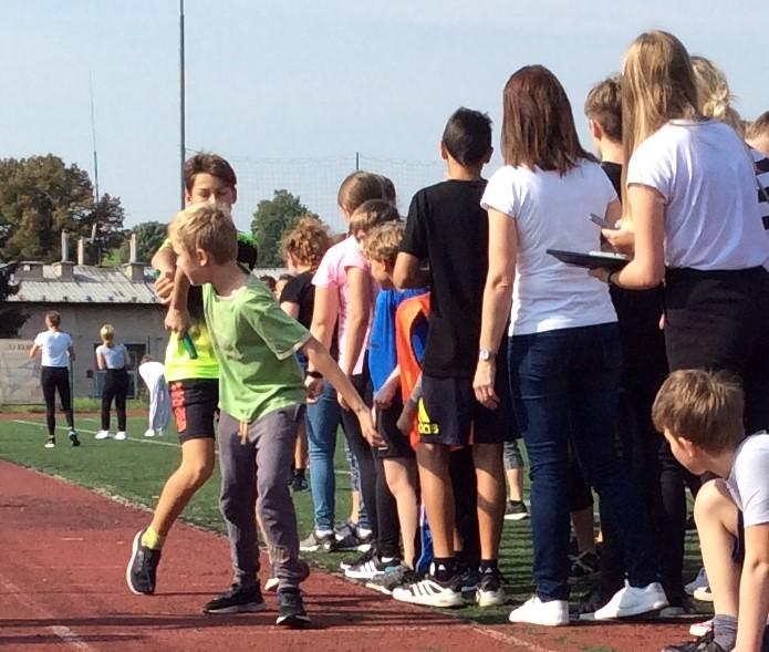 Štafetové běhy E. Zátopka na II. stupni - 17