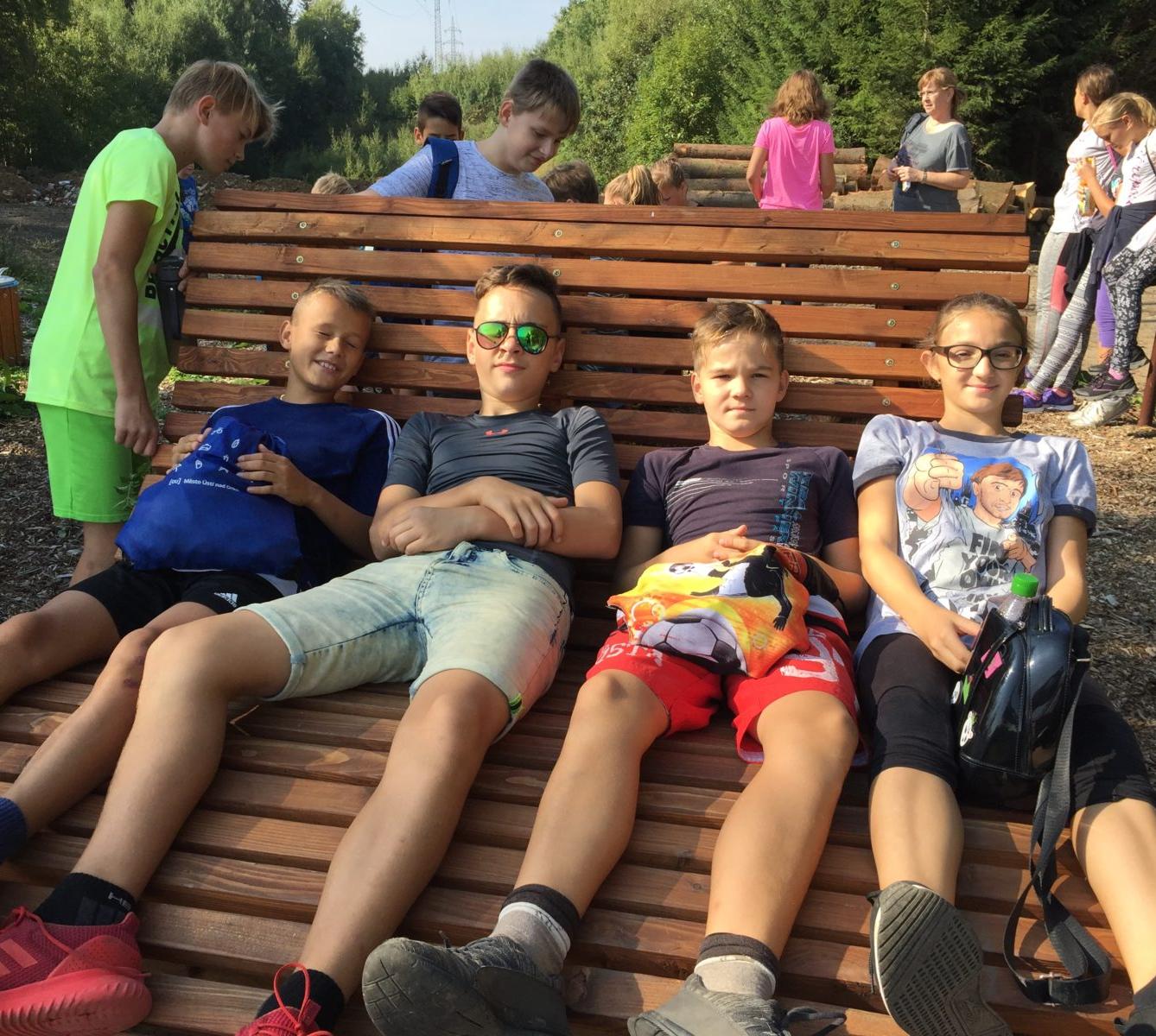 Sedmáci na naučné stezce - 1