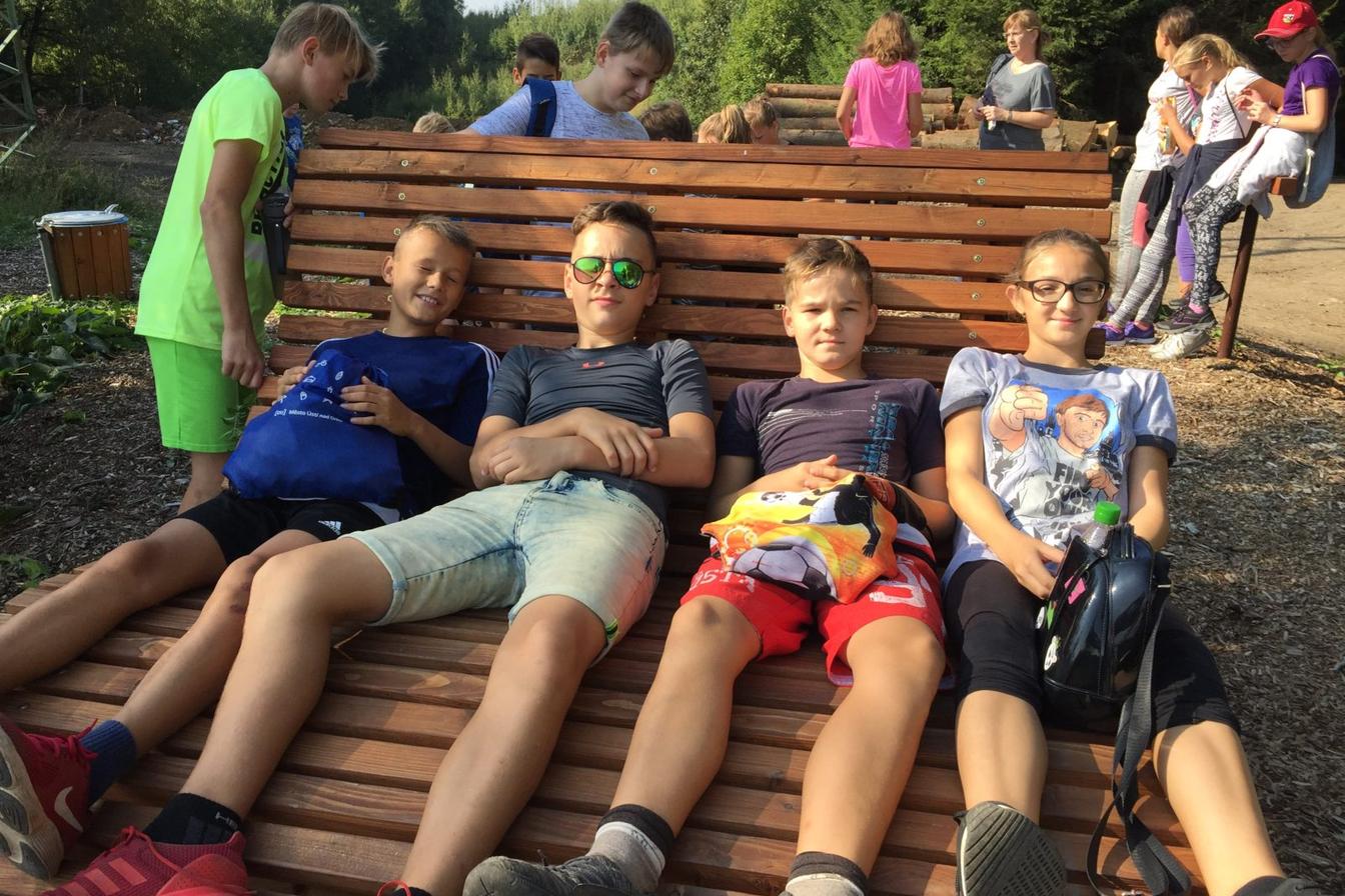 Sedmáci na naučné stezce