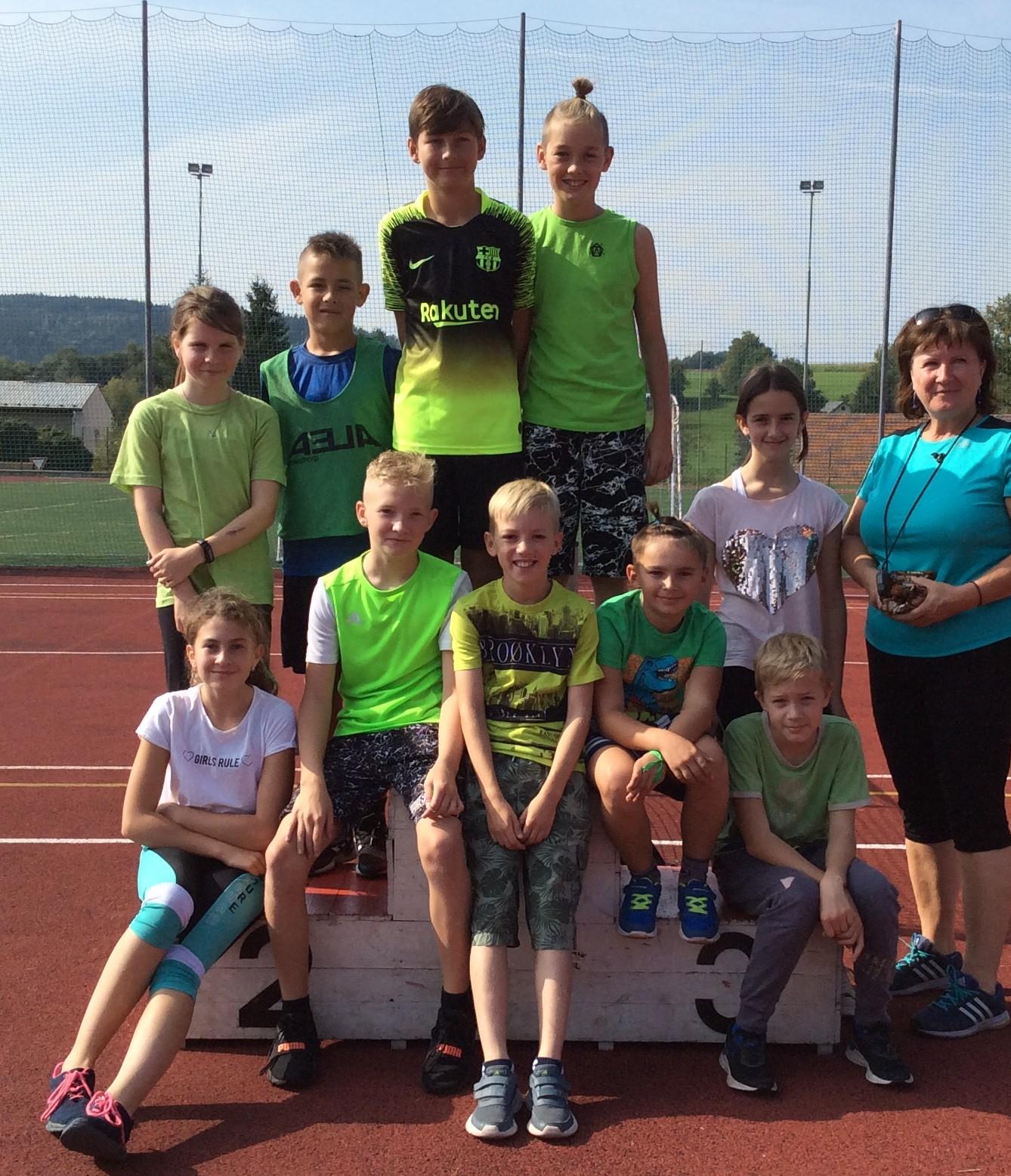 Štafetové běhy E. Zátopka na II. stupni - 34