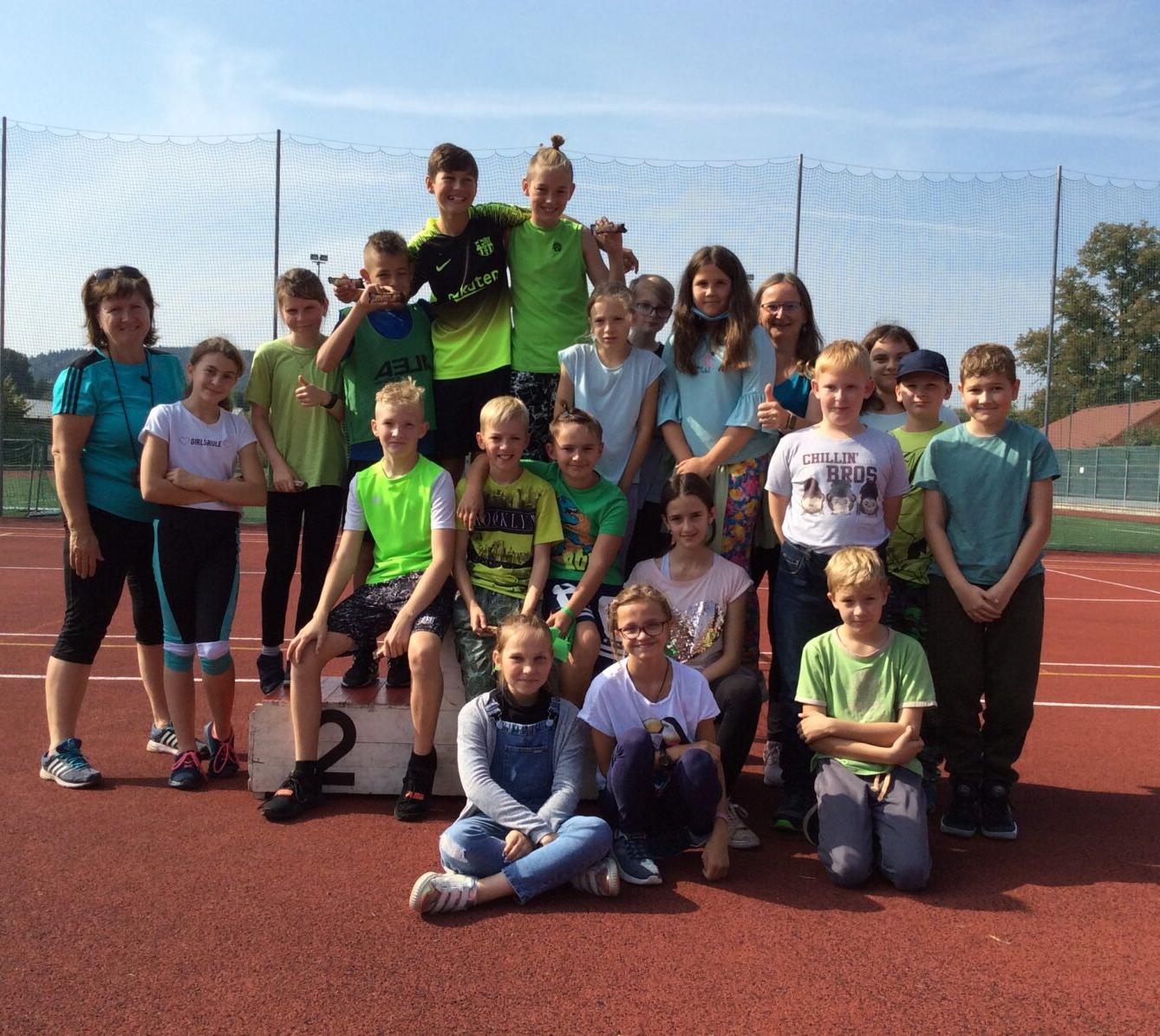 Štafetové běhy E. Zátopka na II. stupni - 35