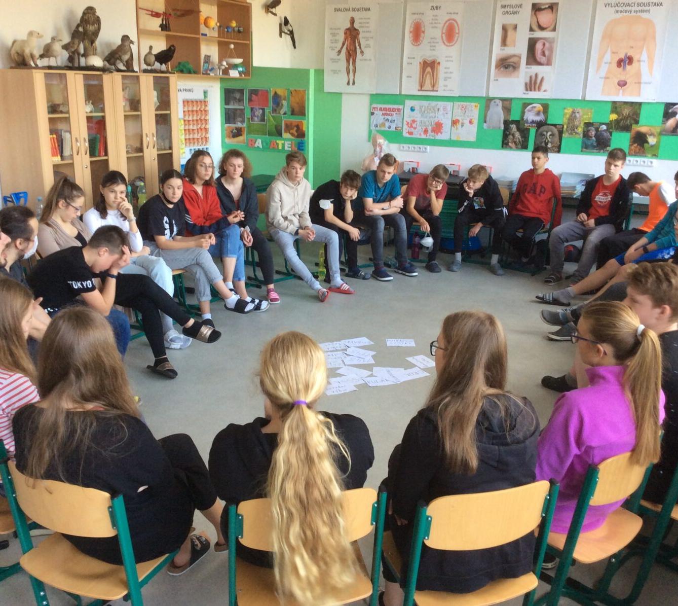 Projektový den v 9. třídě - 1