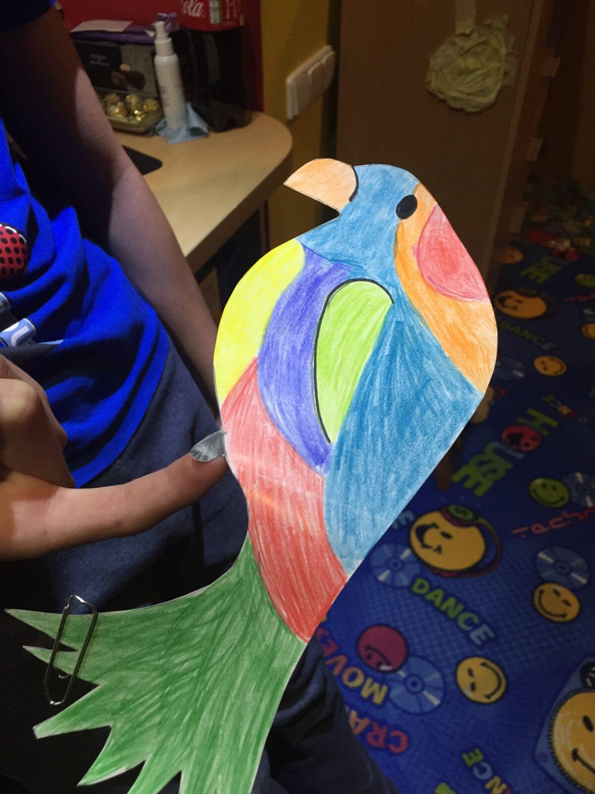 Papoušek na prstu - sedmáci - 7