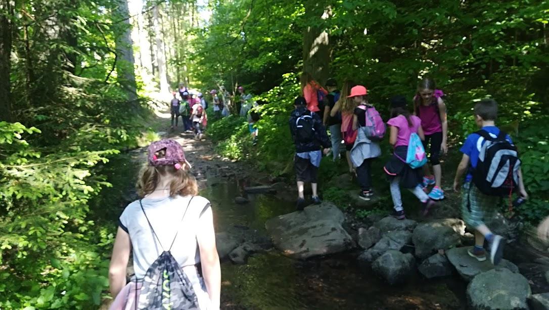 Škola v přírodě - DEN 1. - 4