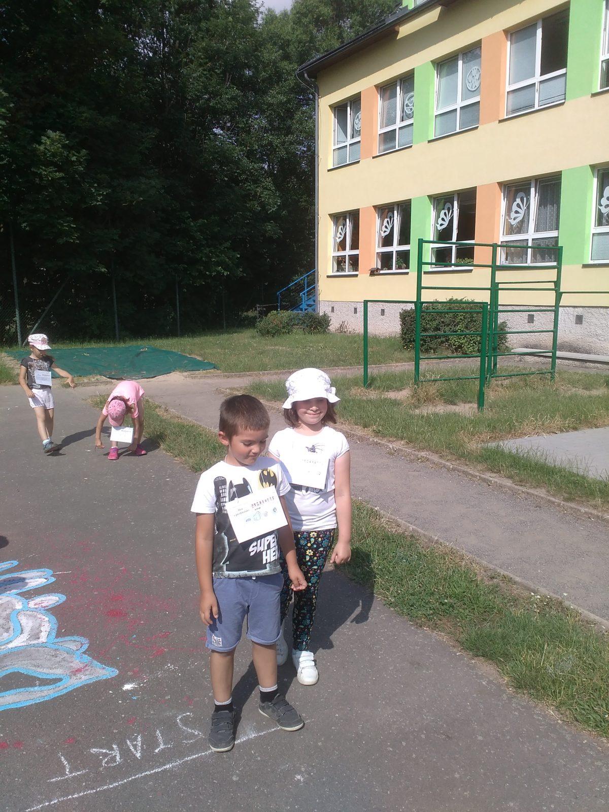 Návštěva předškoláků u deváťáků ve škole - 21