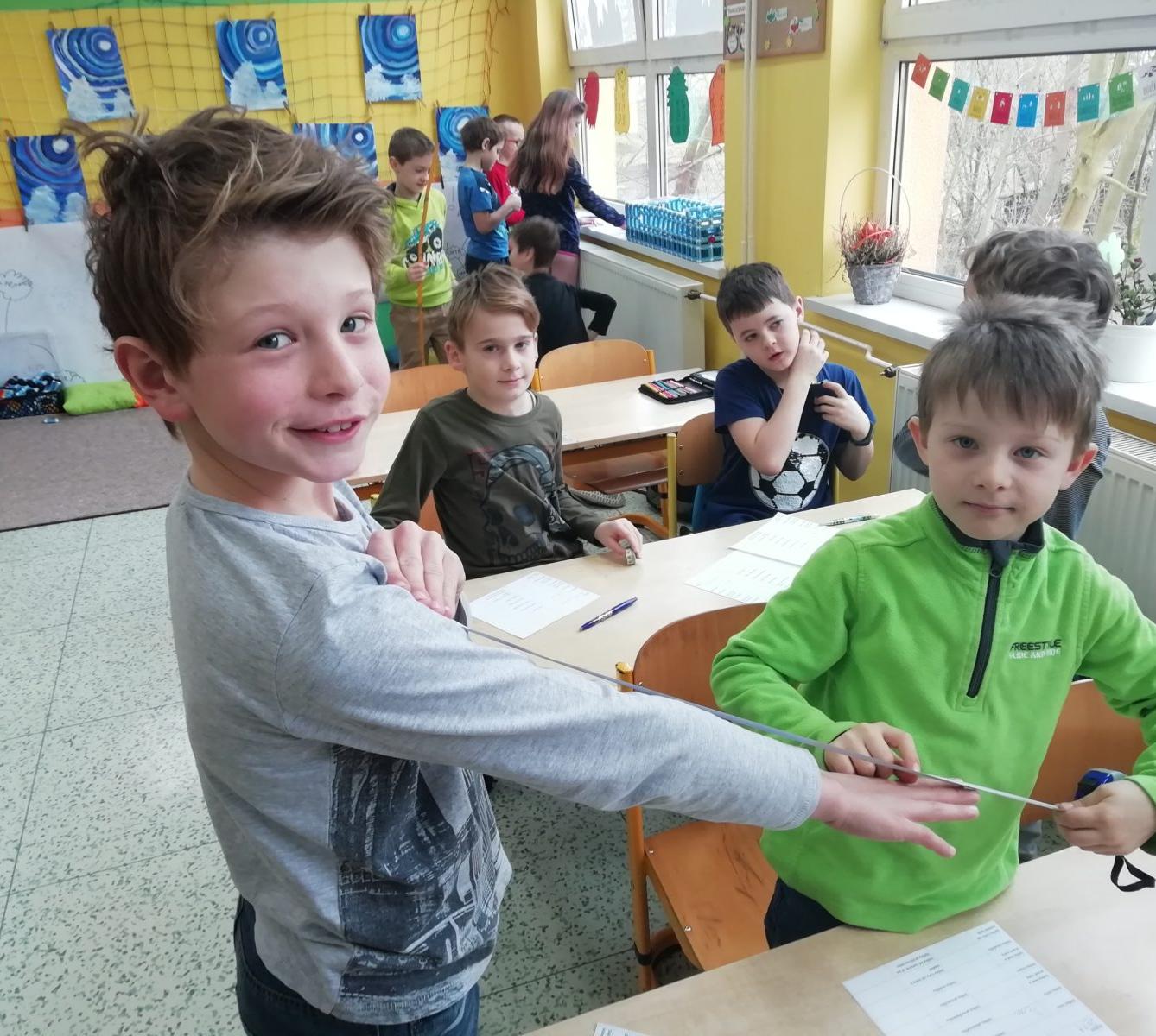 Třeťáci měřili - 1