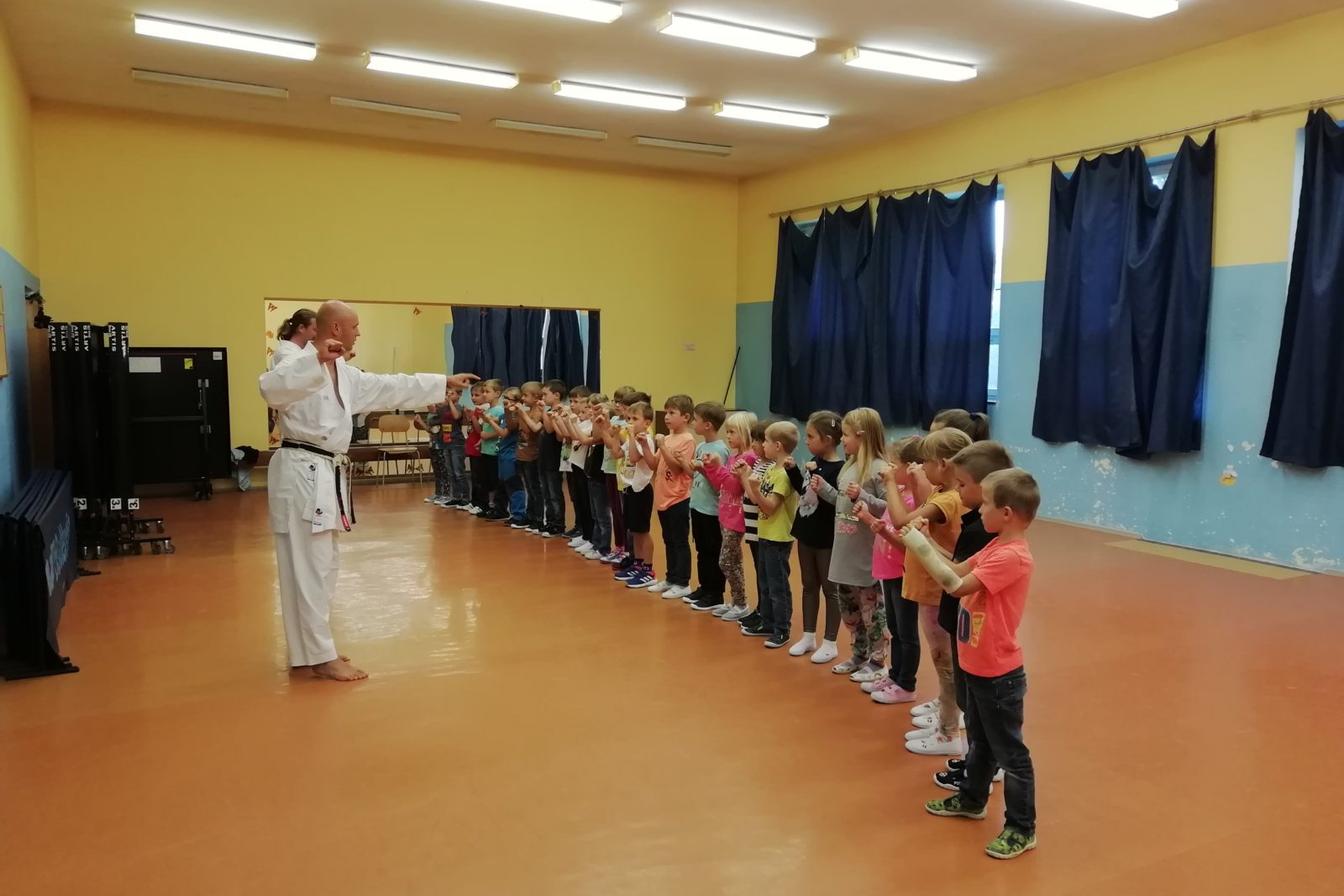 Ukázková hodina karate
