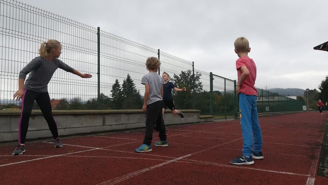 Štafetové běhy E. Zátopka na I. stupni - 2