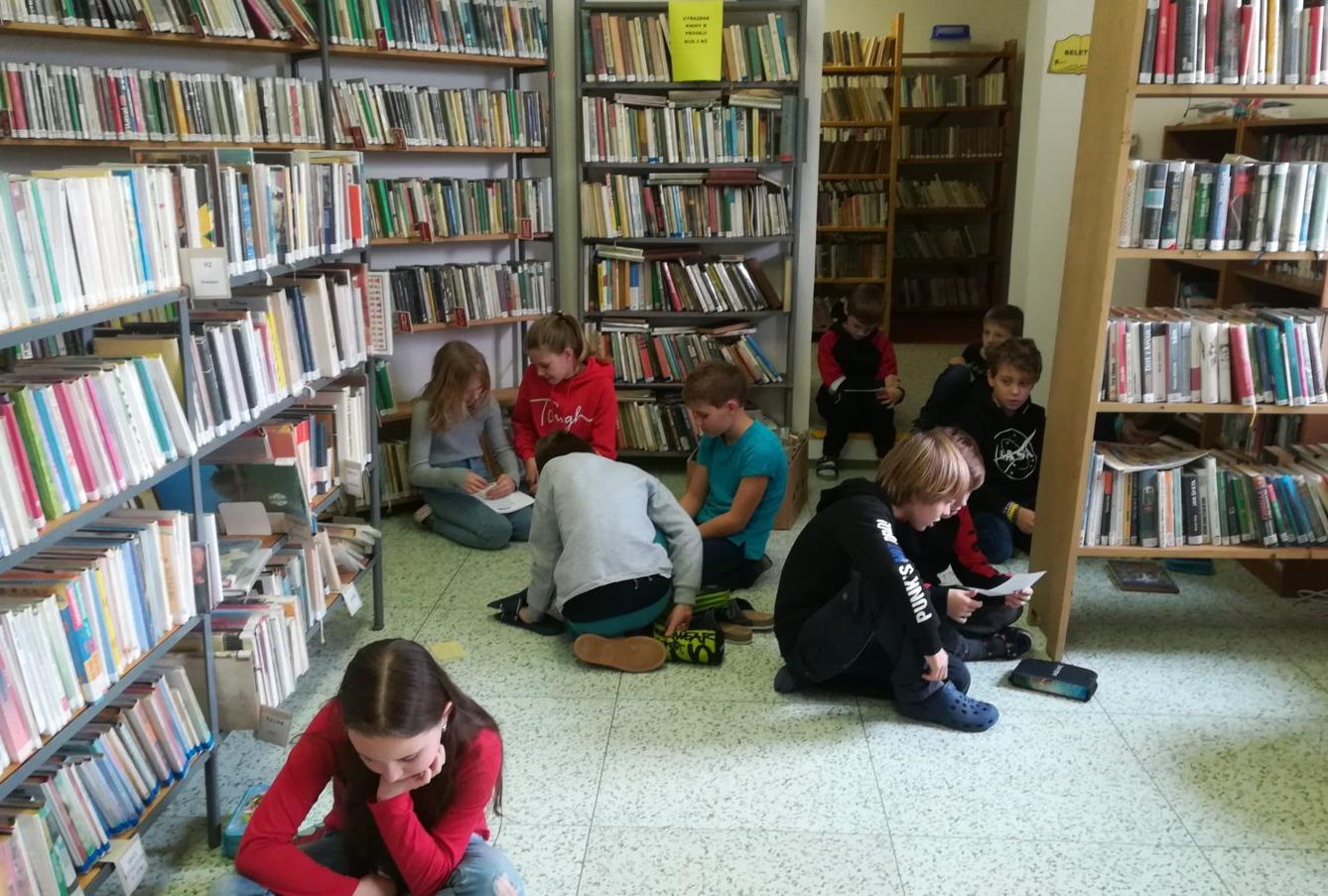 Návštěva místní knihovny - 4.B - 10