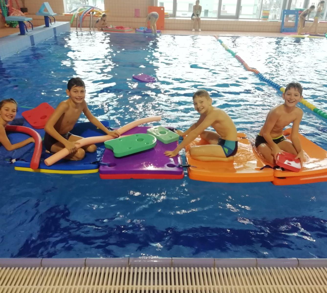 První plavání 1. + 4.A,B třídy - 7