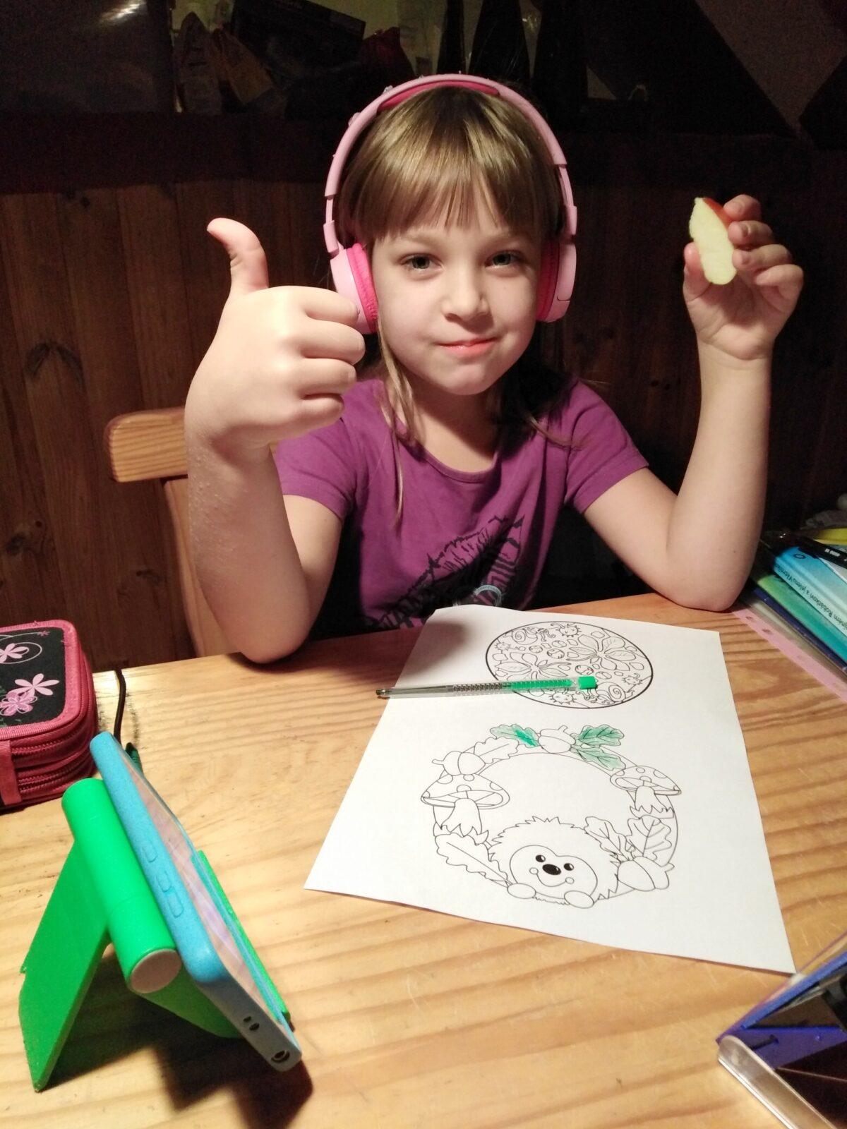 7. 11. distanční výuka v 1. třídě - 49