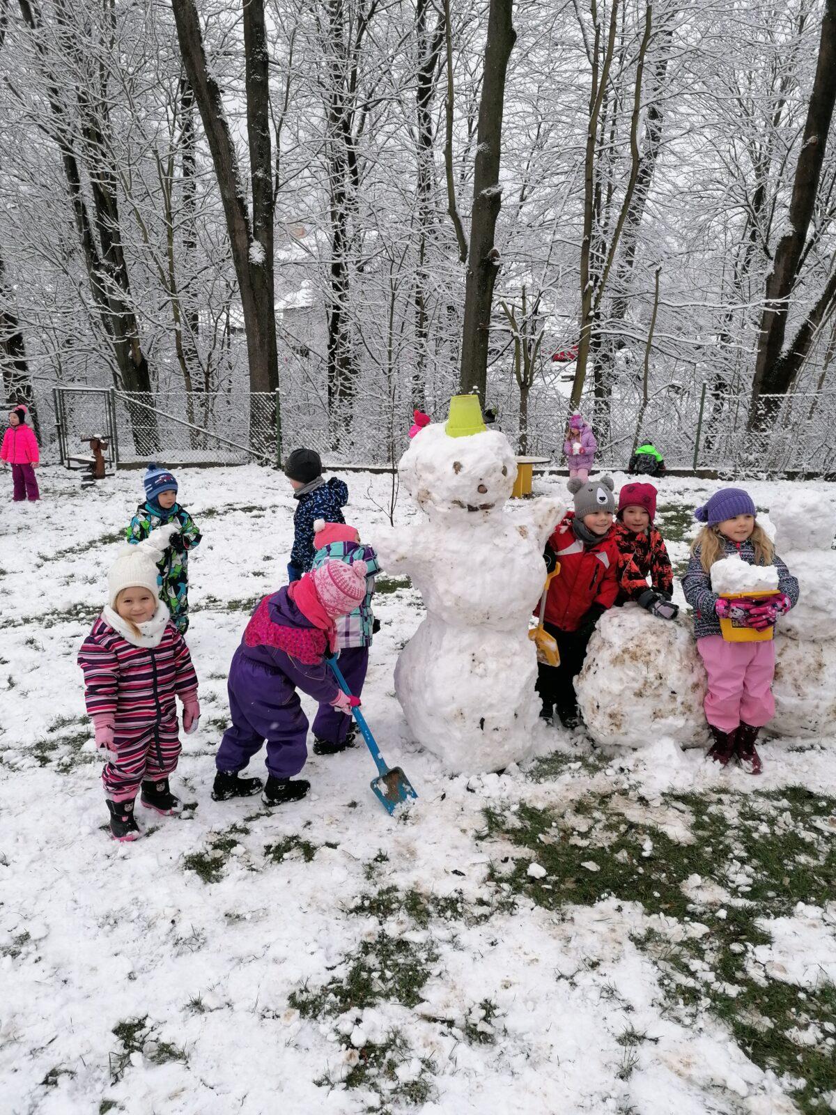 Konečně sníh!! užíváme si ho ze všech sil:-) - 17