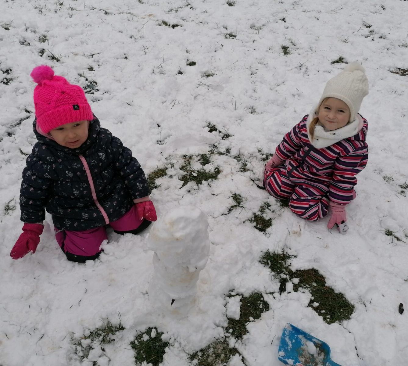 Konečně sníh!! užíváme si ho ze všech sil:-) - 22