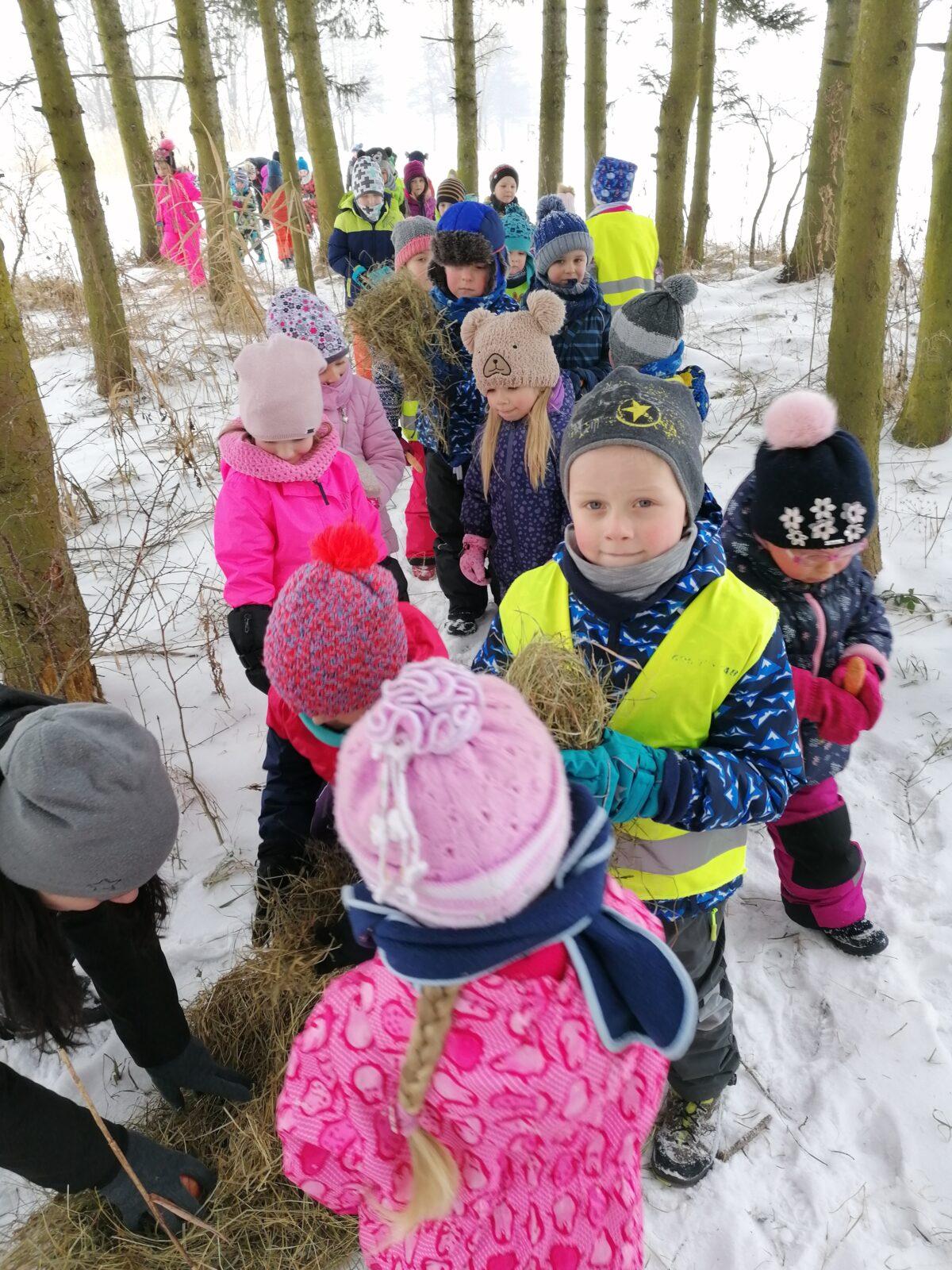 Pomáháme zvířátkům v zimě:-) - 13