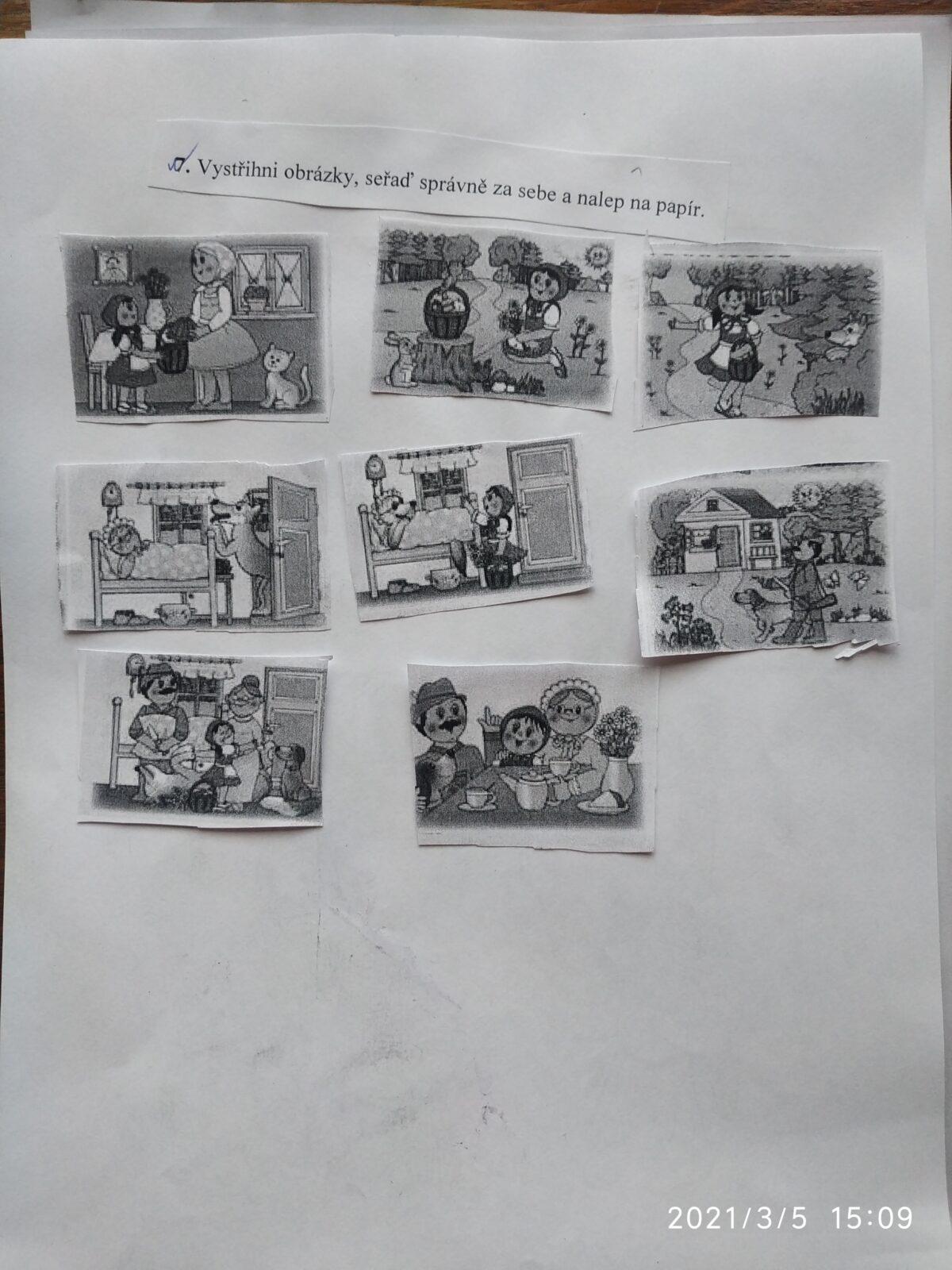 Distanční výuka v MŠ Kamarád (Z pohádky do pohádky:-)) - 24