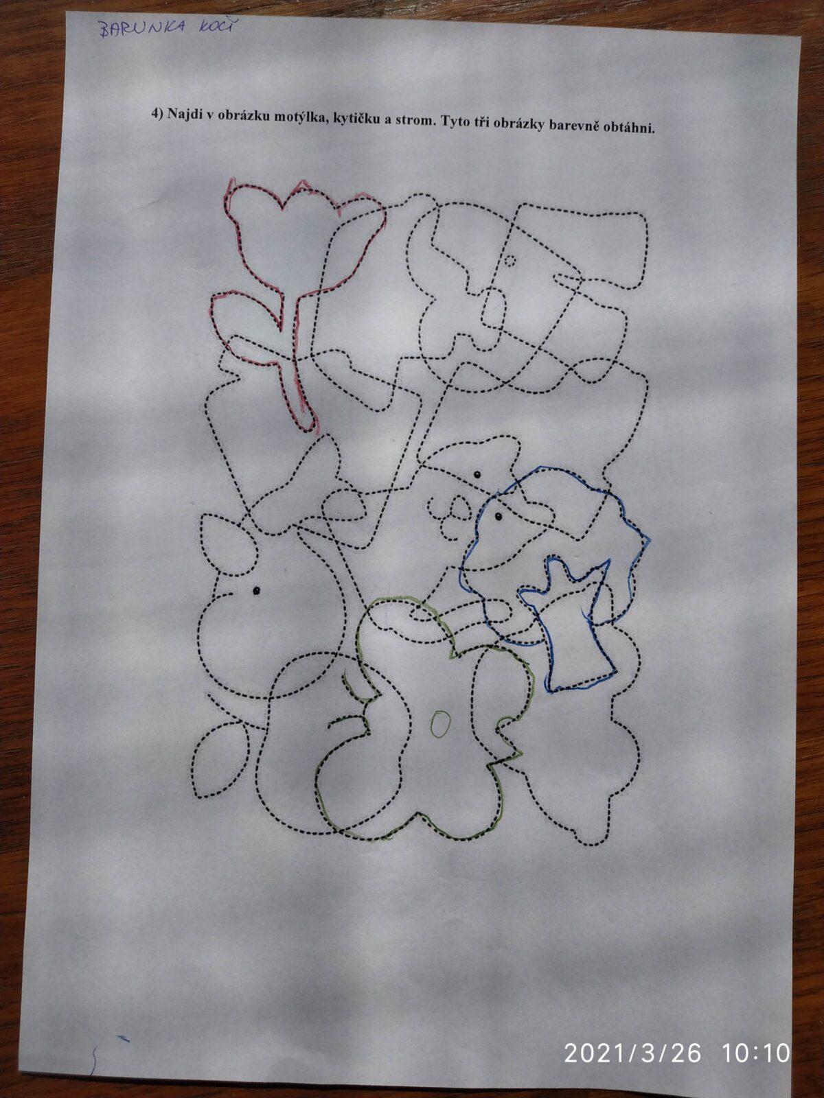 DISTANČNÍ VÝUKA V MŠ KAMARÁD (O třech zakletých stromech)- předškoláci - 37