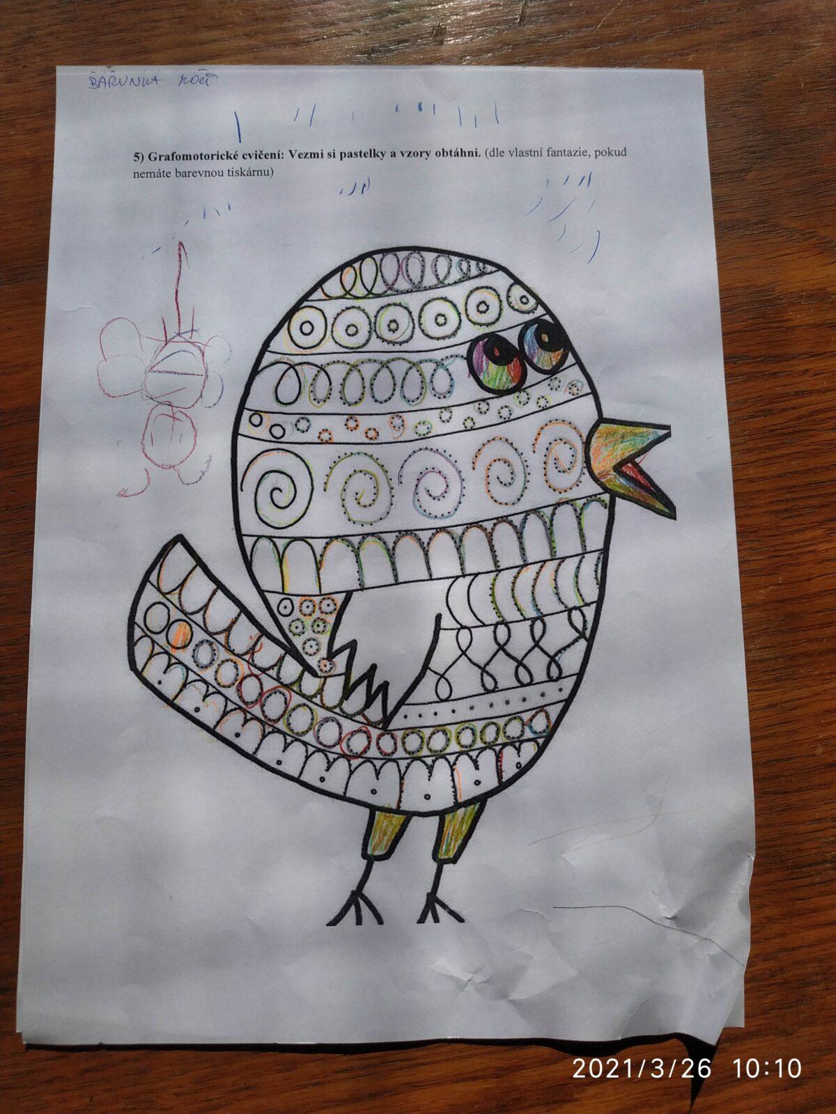 DISTANČNÍ VÝUKA V MŠ KAMARÁD (O třech zakletých stromech)- předškoláci - 40