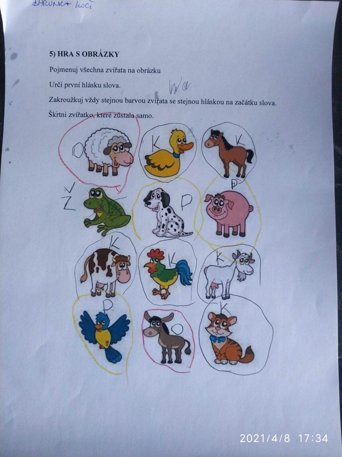 Distanční výuka v MŠ Kamarád ("Těšíme se k zápisu") :-) - 15