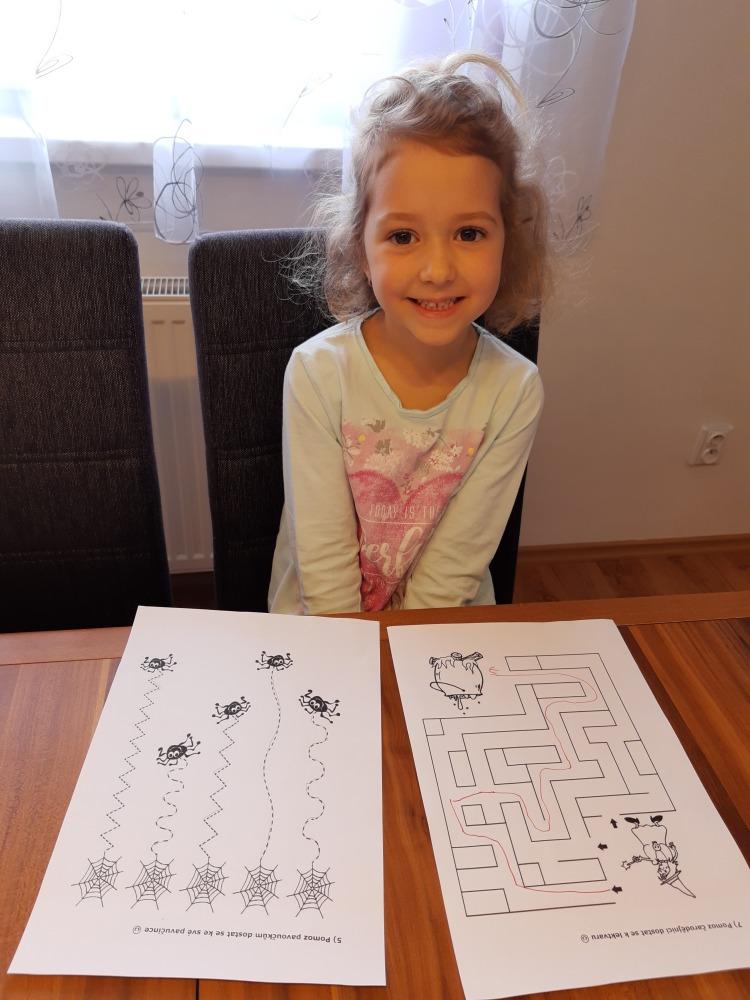 Distanční výuka - "Čarodějnický rej" - mladší děti :-) - 7