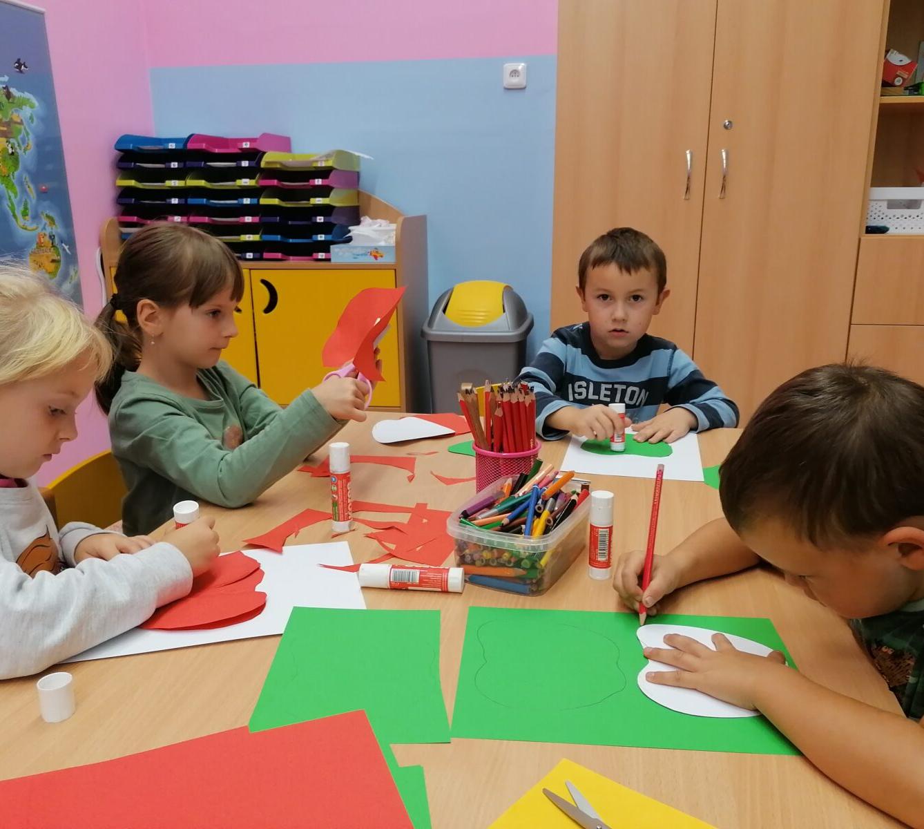 Tvořeníčko, tvoření: Sovičky: "jablíčko" - 9