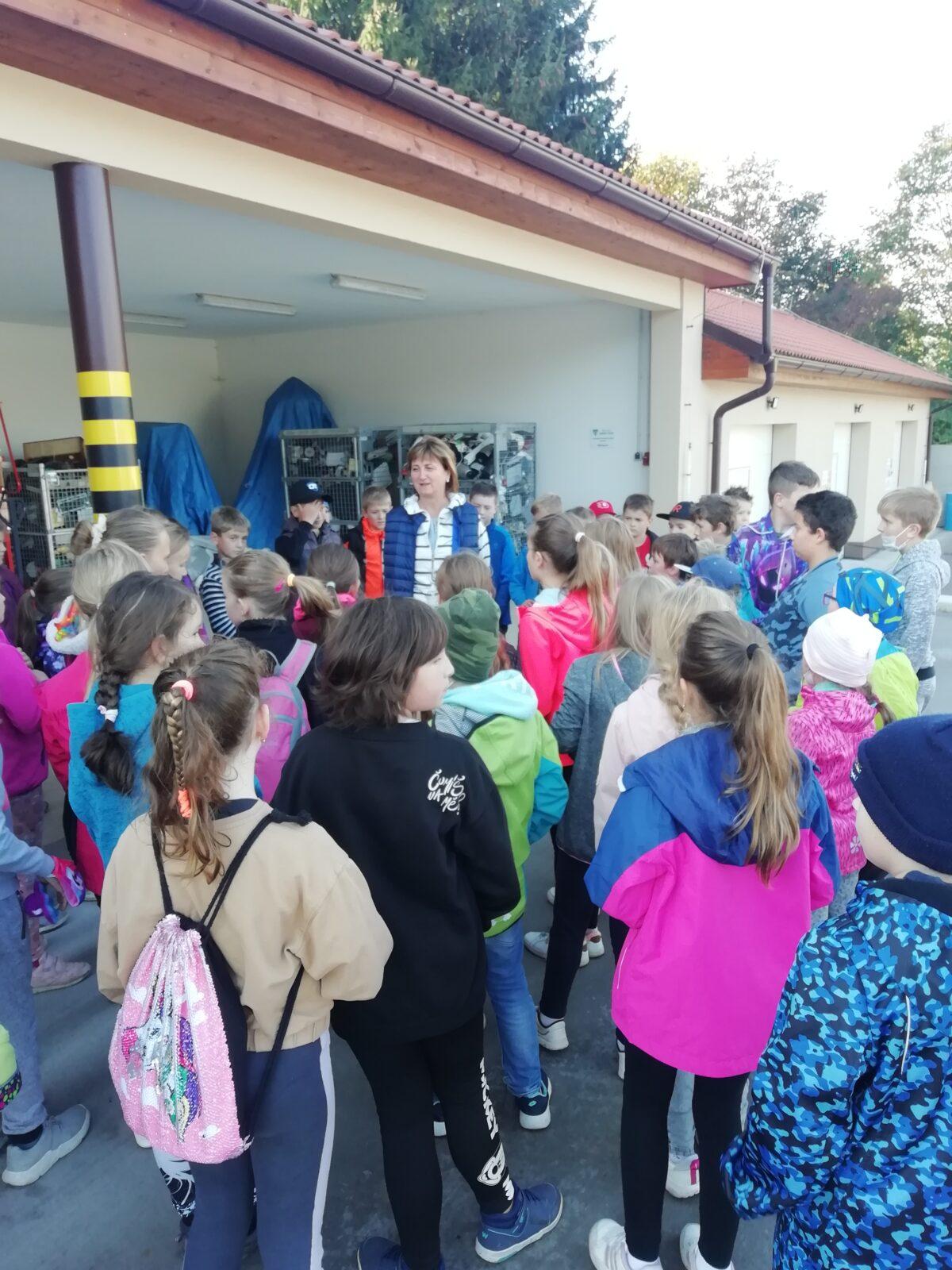 Exkurze žáků 1. stupně ve sběrném dvoře - 12