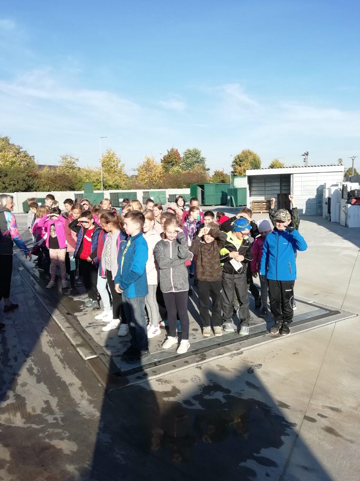 Exkurze žáků 1. stupně ve sběrném dvoře - 14