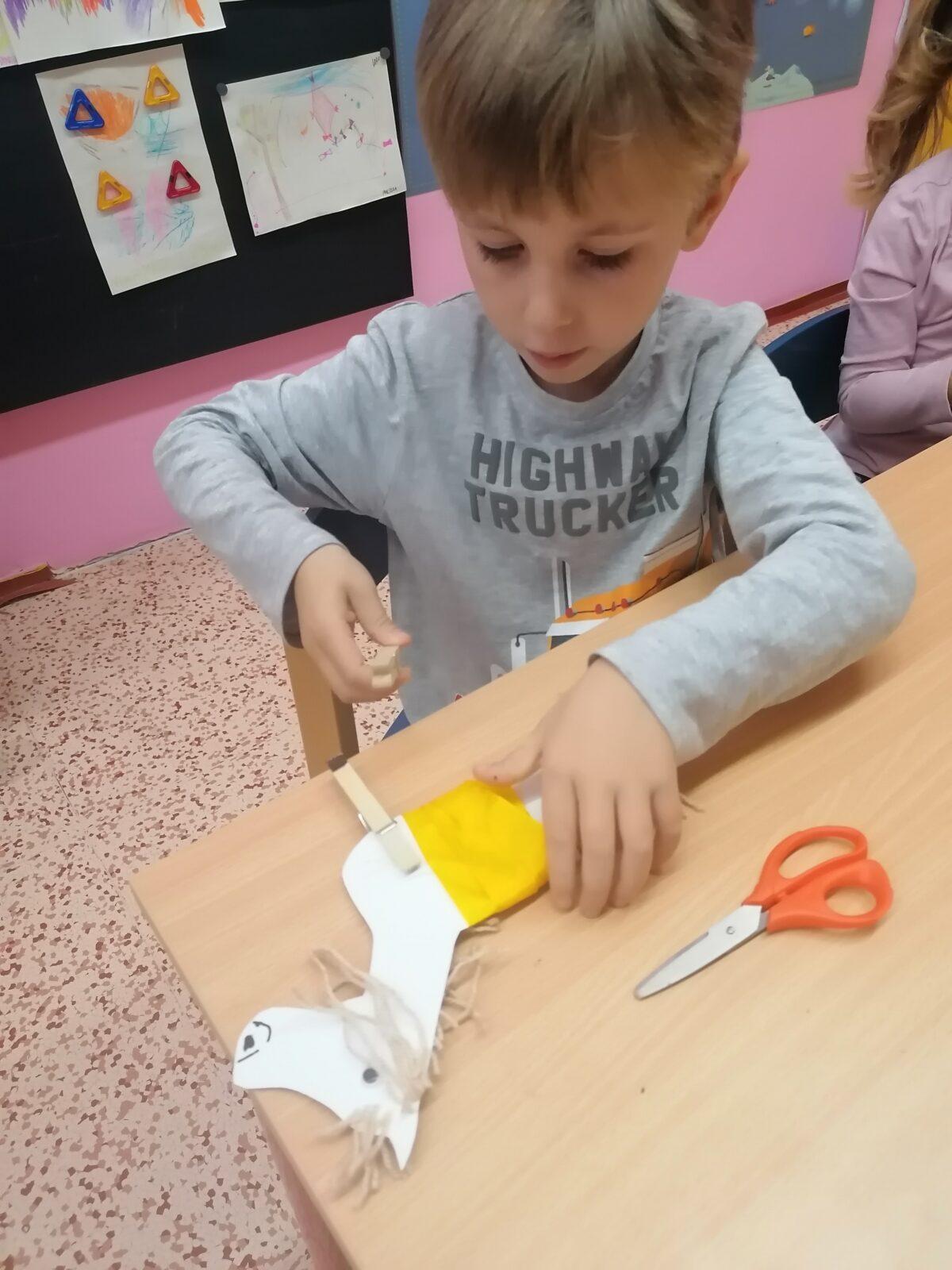 Tvořeníčko, tvoření: sv. Martin- koníčci :-) - 11