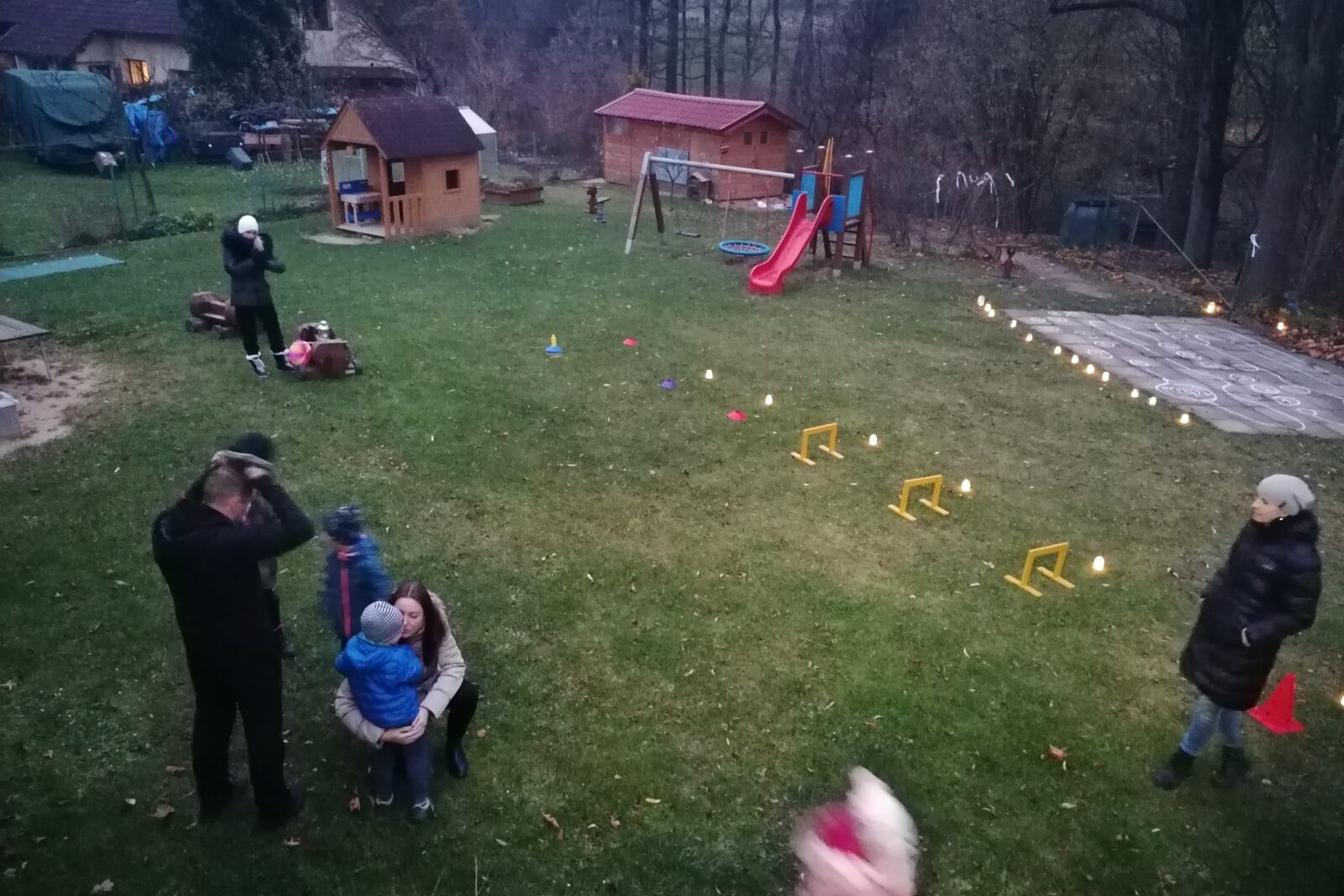 Svatý Martin na zahradě MŠ