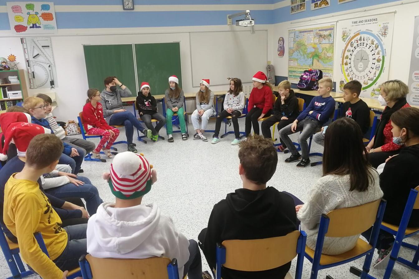 Před tabulí, za tabulí - třída 6. A