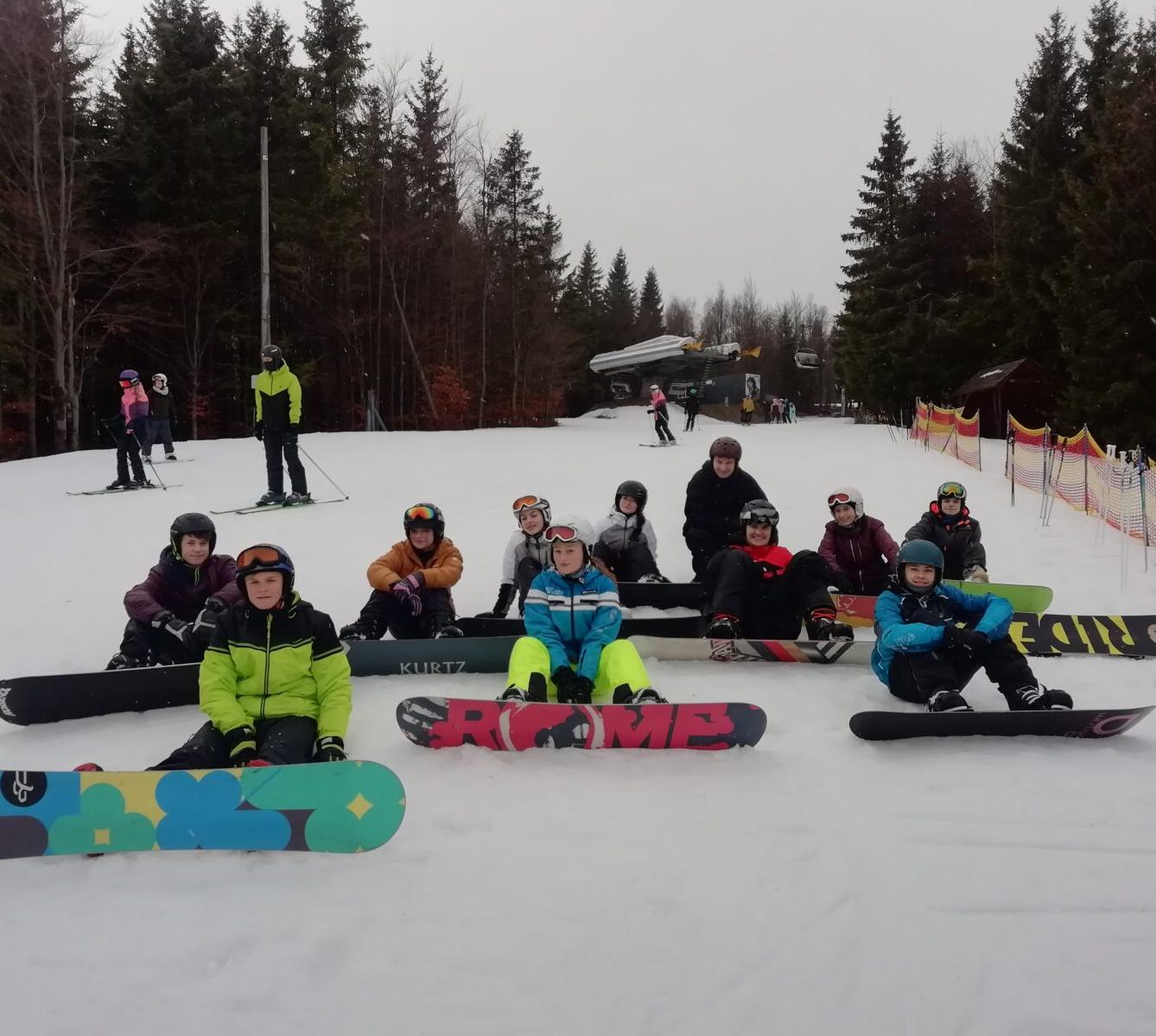 Lyžařský kurz - den třetí - 7