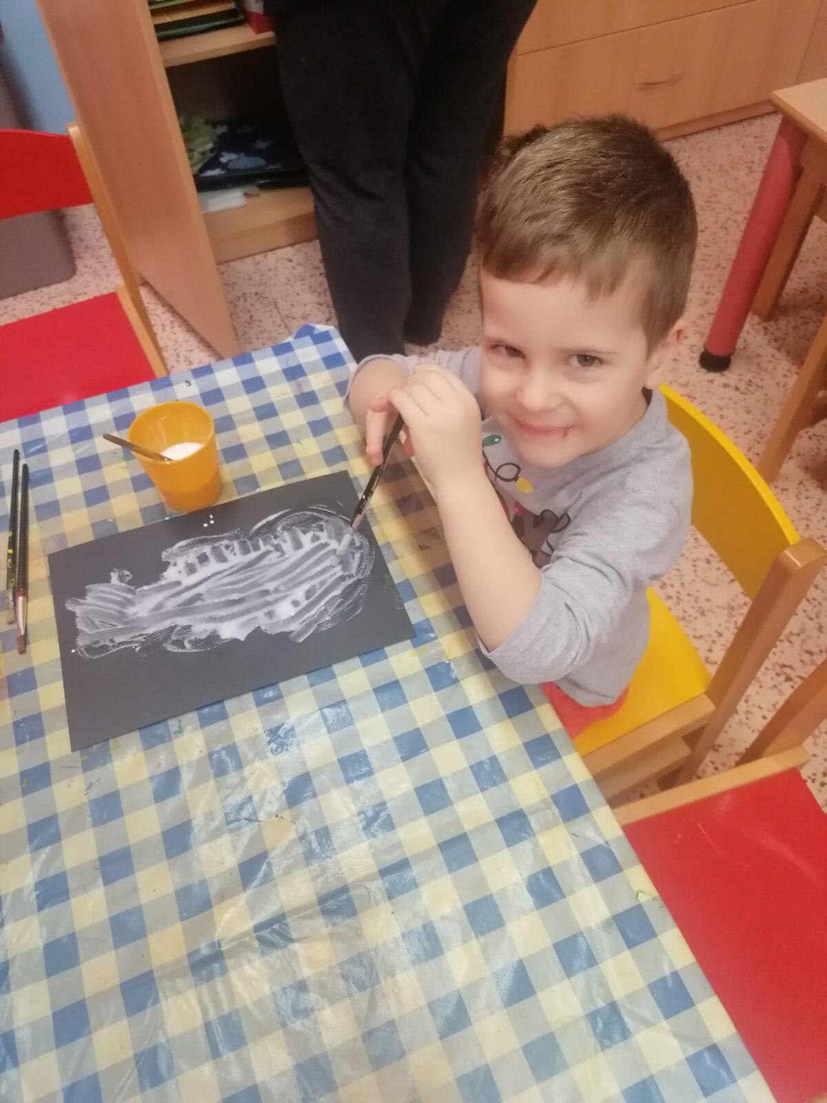 Tvořeníčko, tvoření: "Sněhulák", voňavý sněhulák :-) - 4