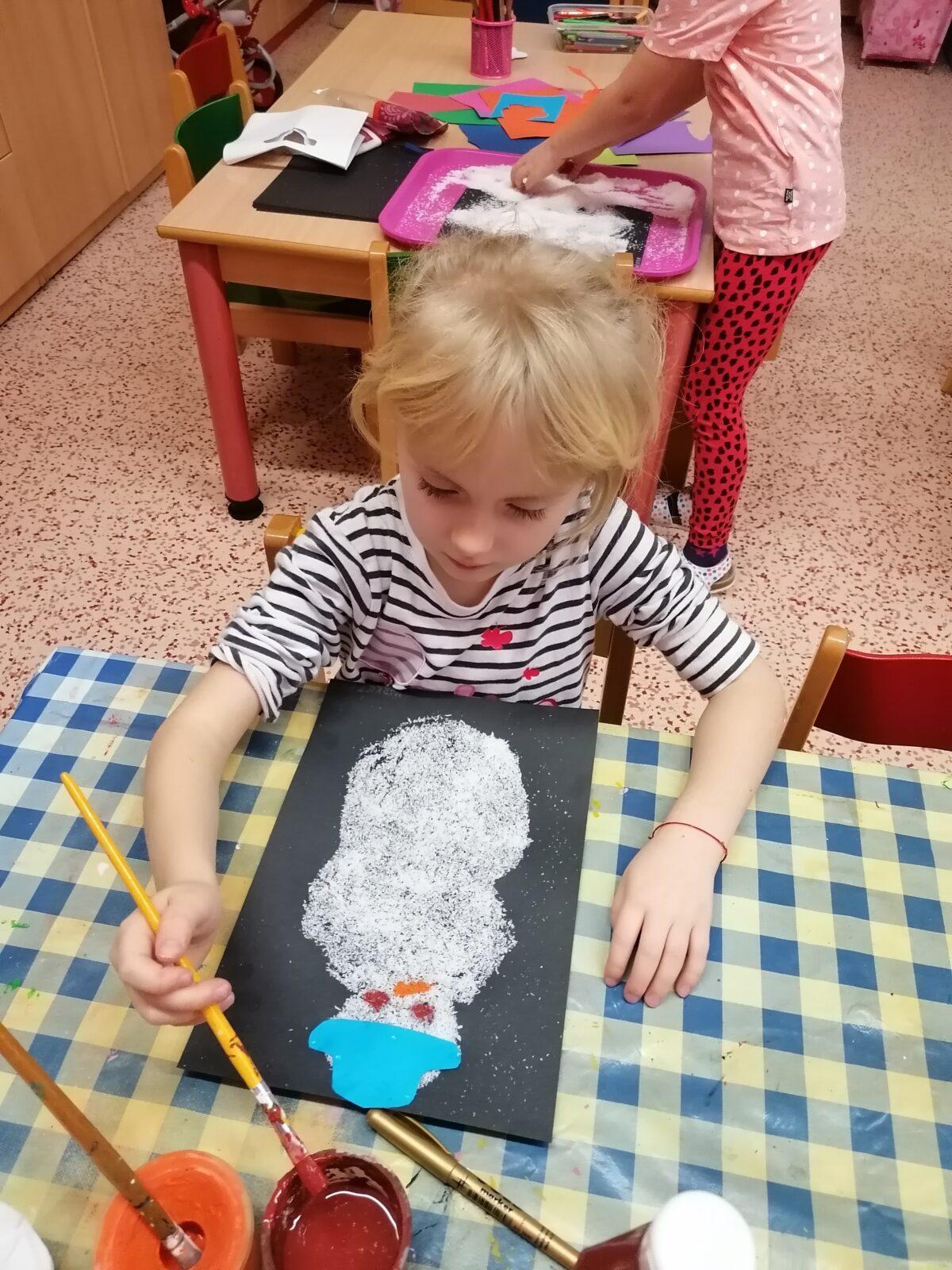 Tvořeníčko, tvoření: "Sněhulák", voňavý sněhulák :-) - 12