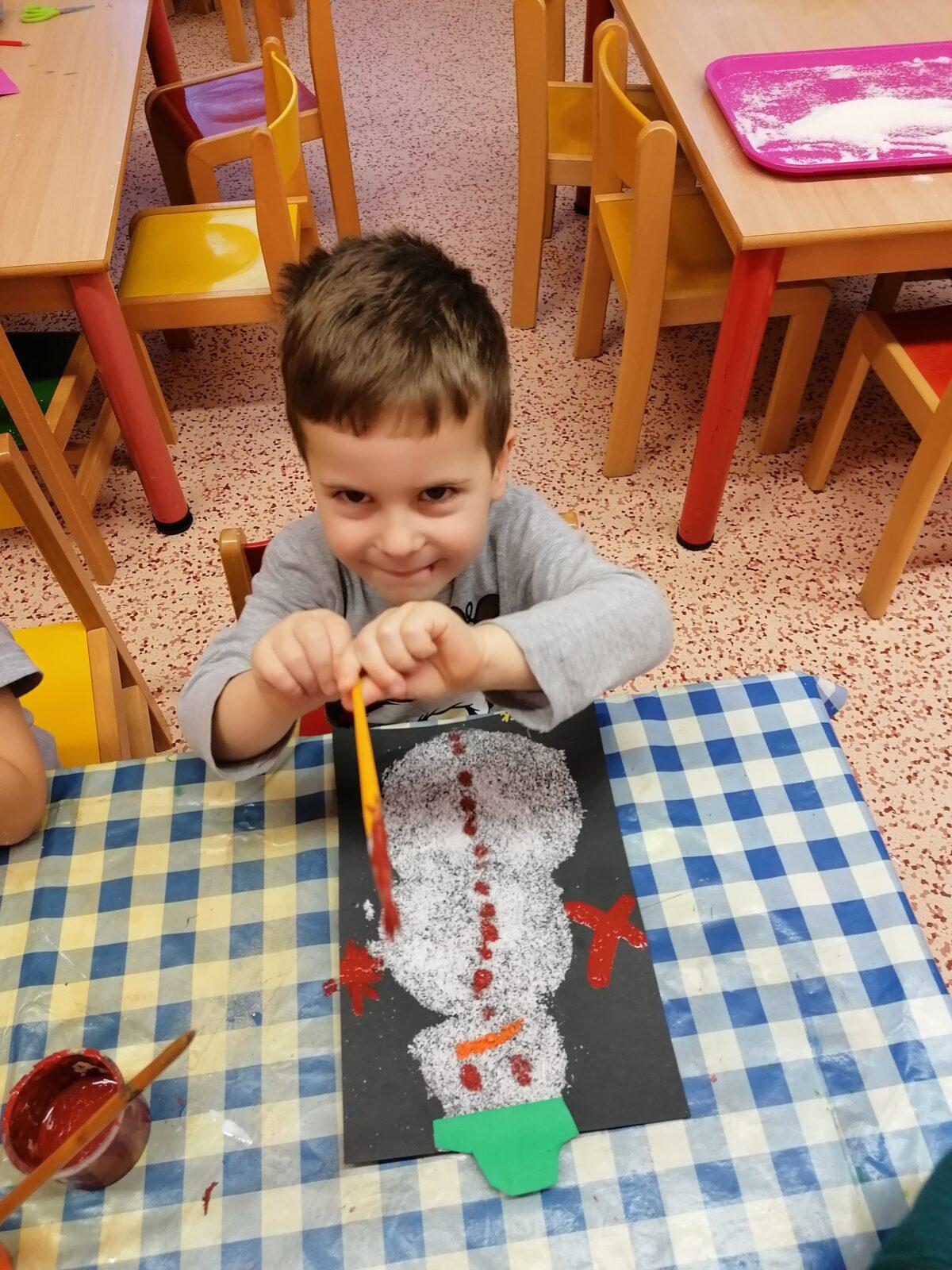 Tvořeníčko, tvoření: "Sněhulák", voňavý sněhulák :-) - 22