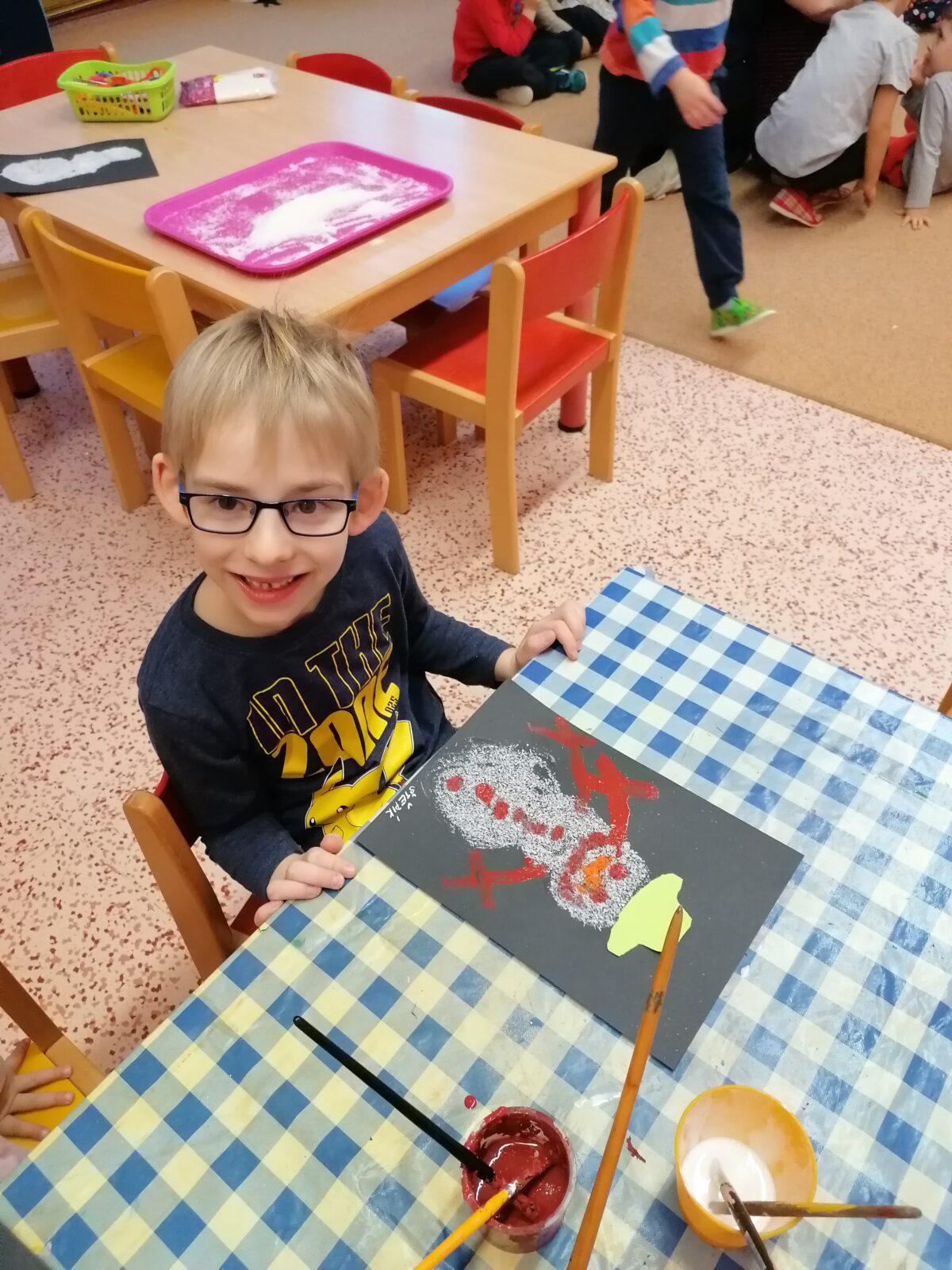 Tvořeníčko, tvoření: "Sněhulák", voňavý sněhulák :-) - 27