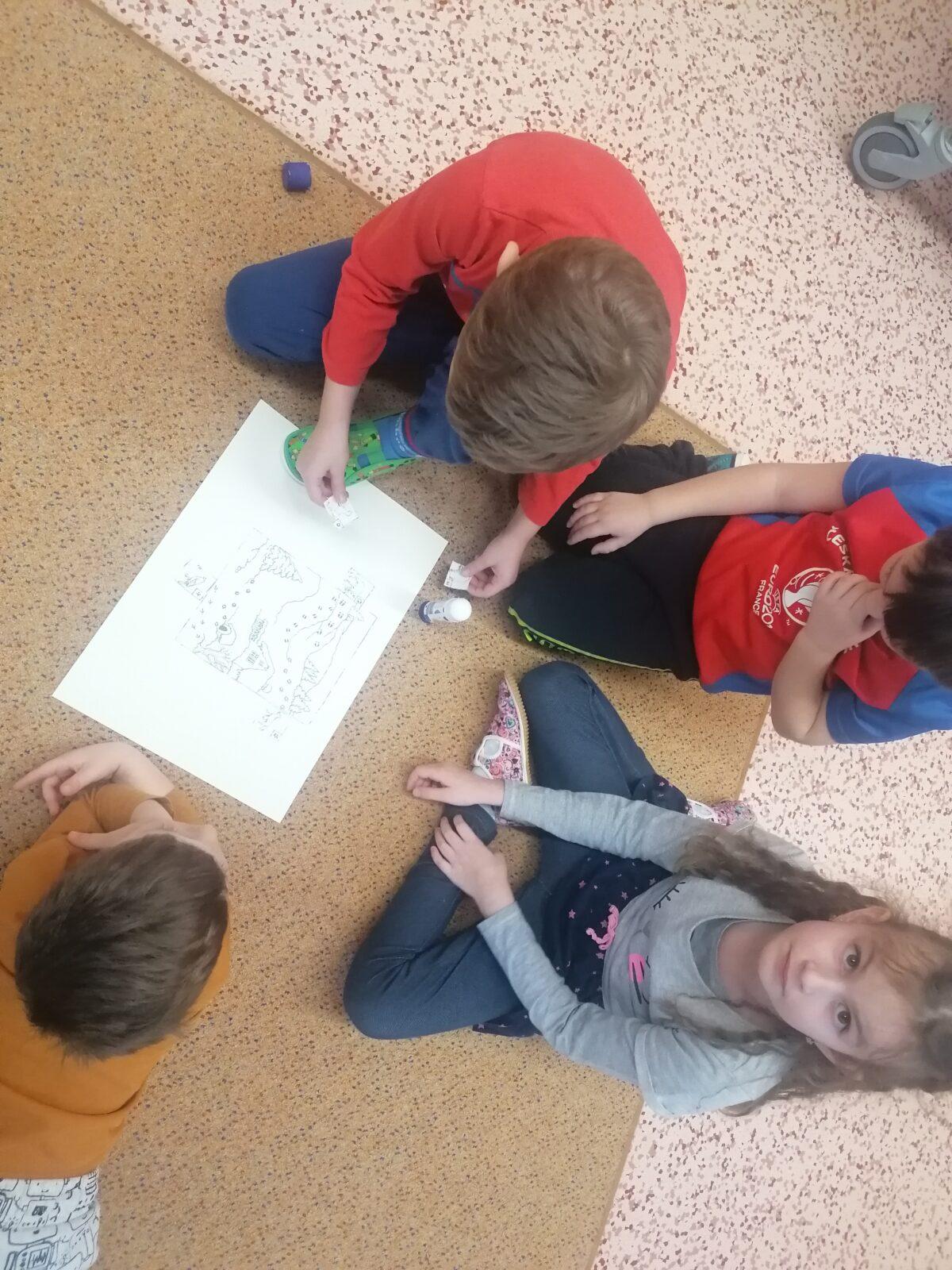 "Zvířátka a ptáčci v zimě" - skupinové práce :-) - 11