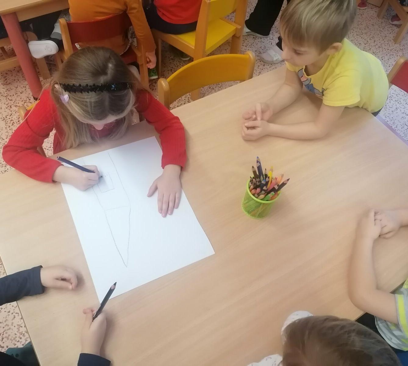 "Zvířátka a ptáčci v zimě" - skupinové práce :-) - 13