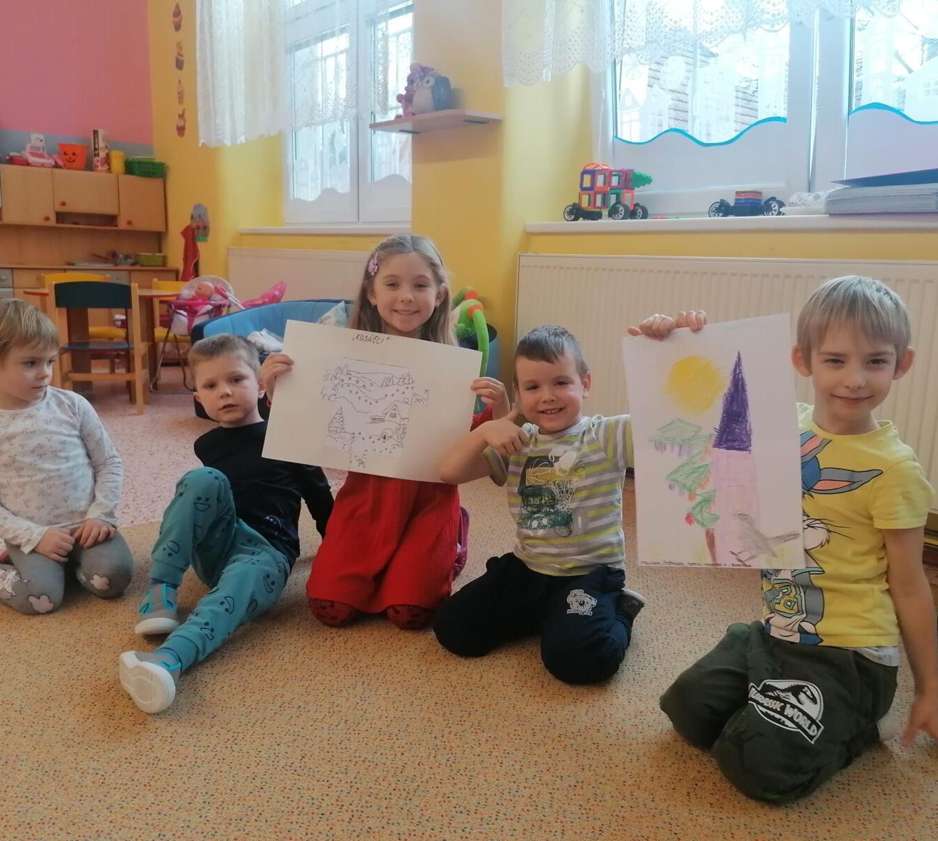 "Zvířátka a ptáčci v zimě" - skupinové práce :-) - 24