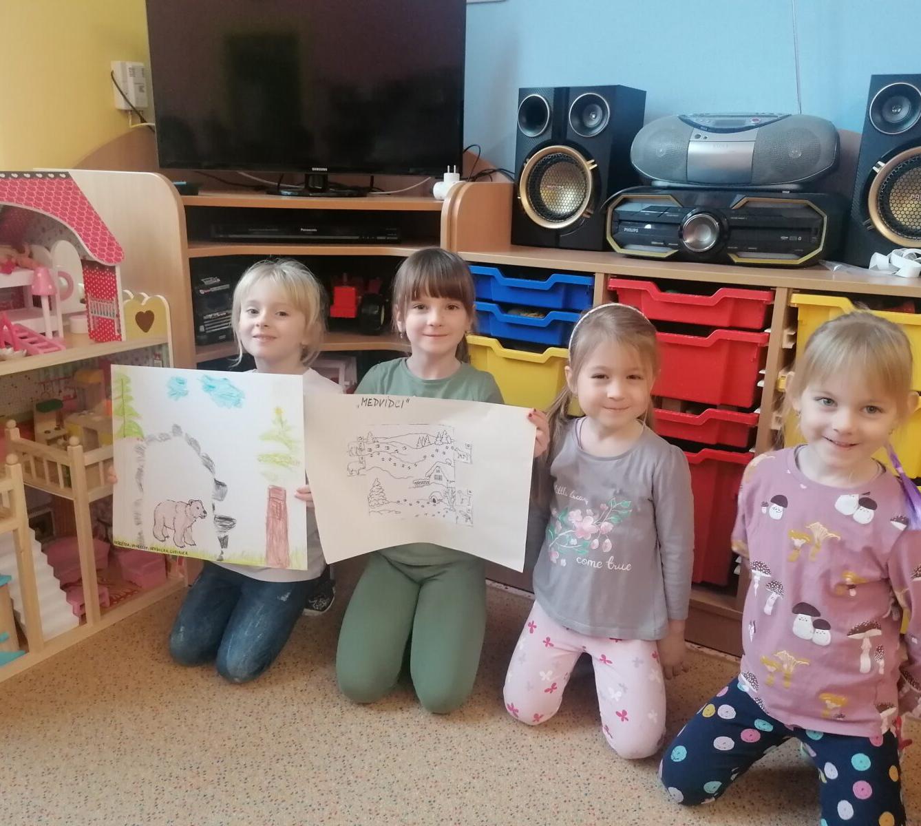 "Zvířátka a ptáčci v zimě" - skupinové práce :-) - 27