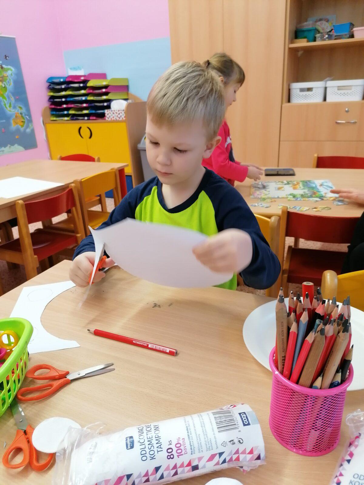 "Zvířátka a ptáčci v zimě" - skupinové práce :-) - 64