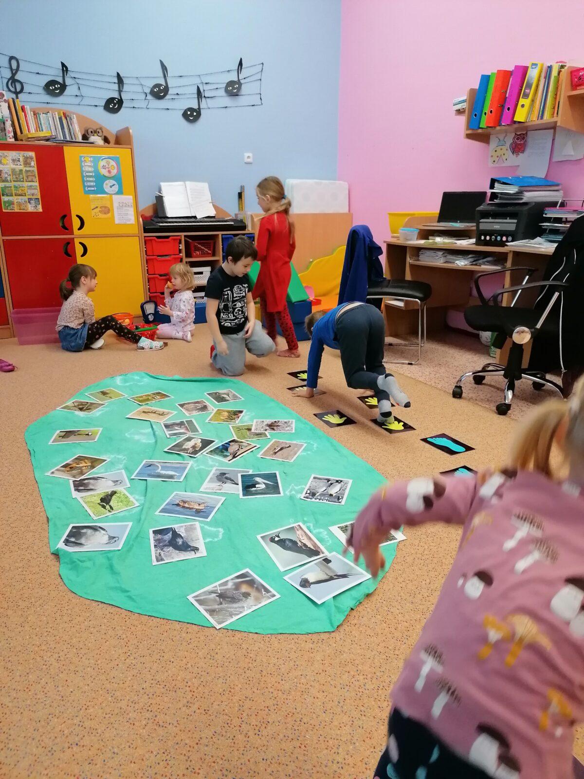 "Zvířátka a ptáčci v zimě" - skupinové práce :-) - 67