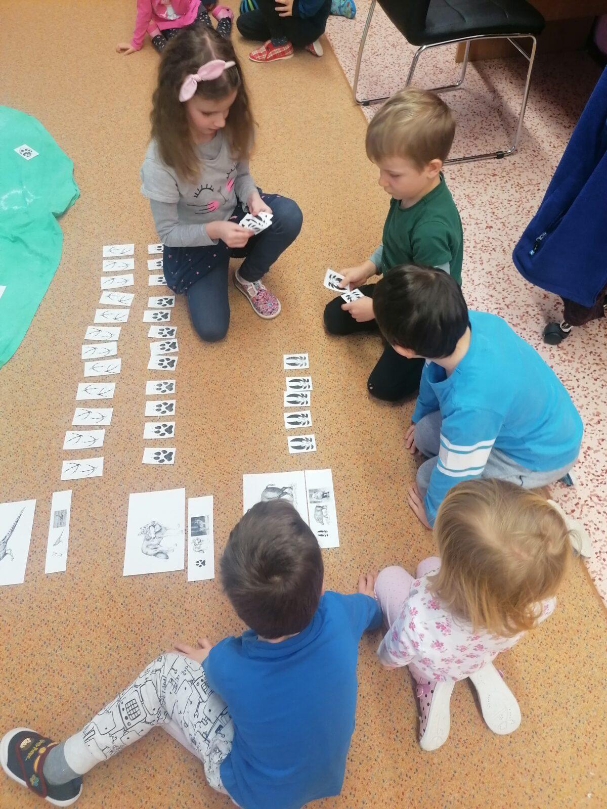 "Zvířátka a ptáčci v zimě" - skupinové práce :-) - 102