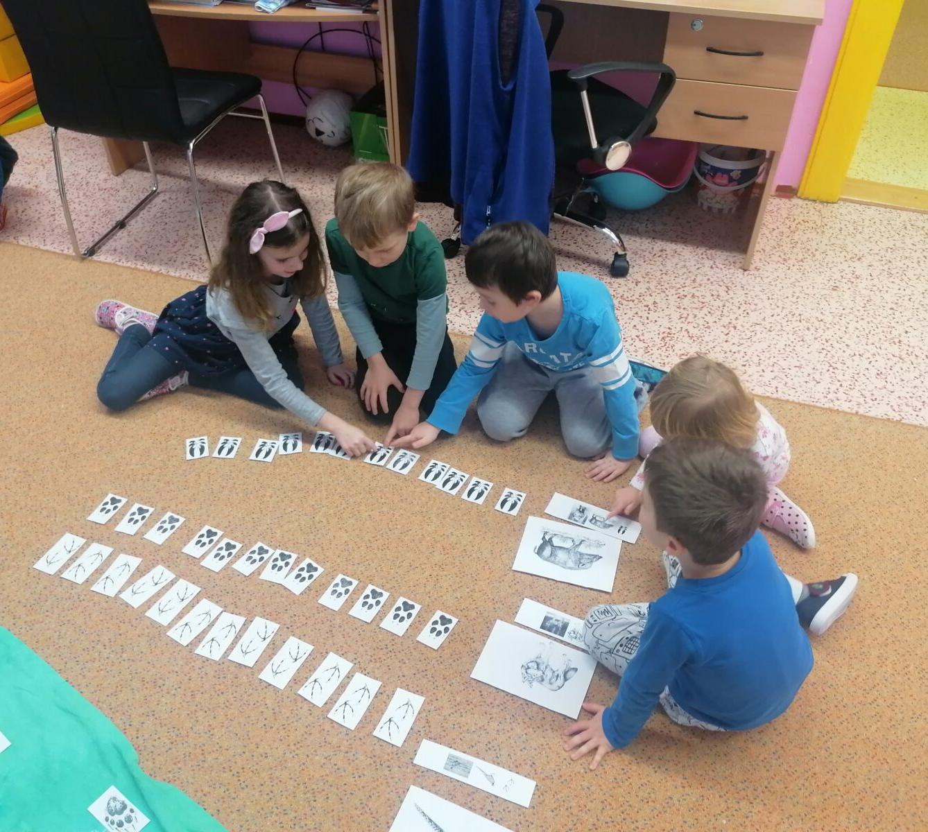 "Zvířátka a ptáčci v zimě" - skupinové práce :-) - 103