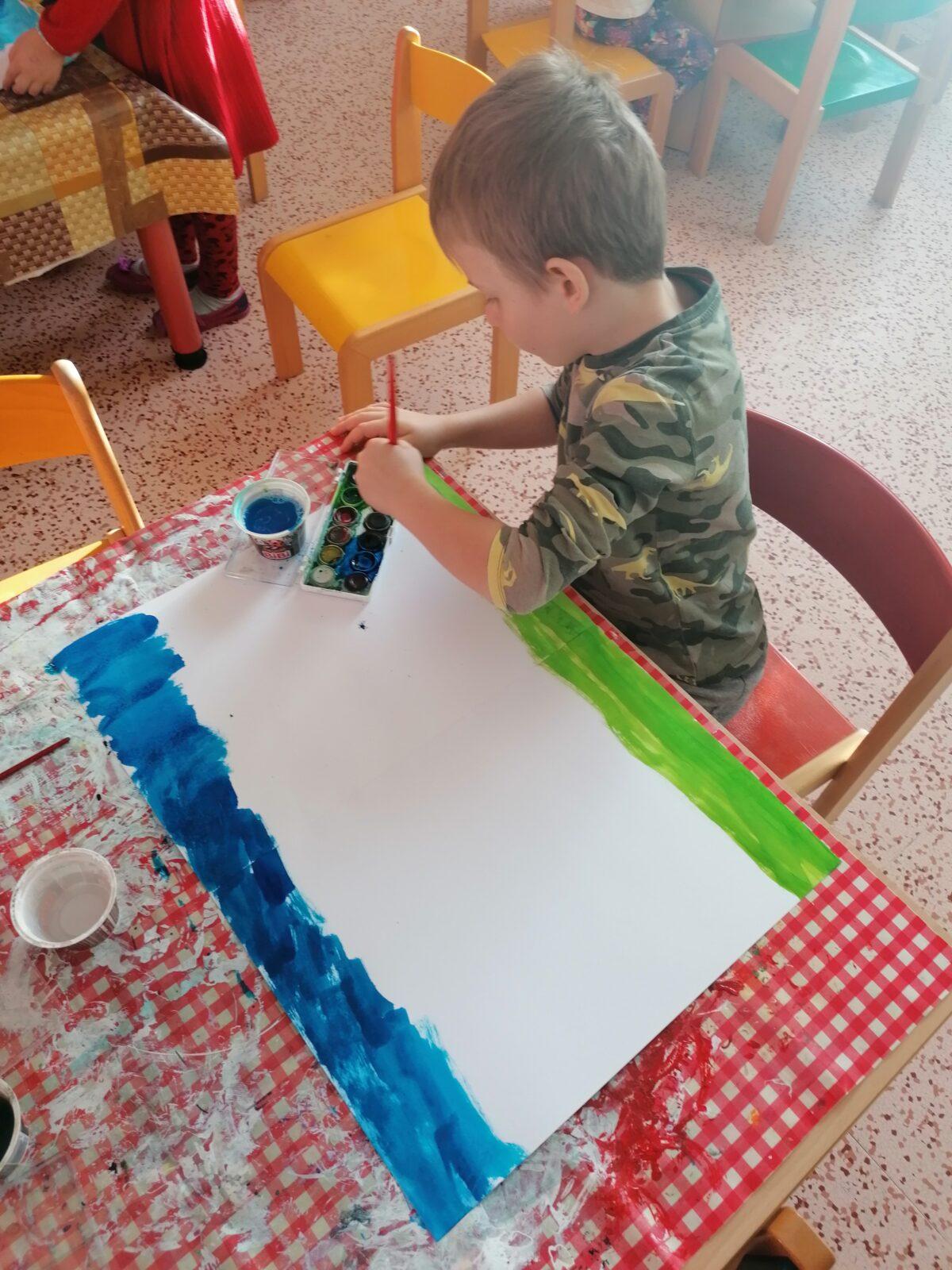 "Zvířátka a ptáčci v zimě" - skupinové práce :-) - 109