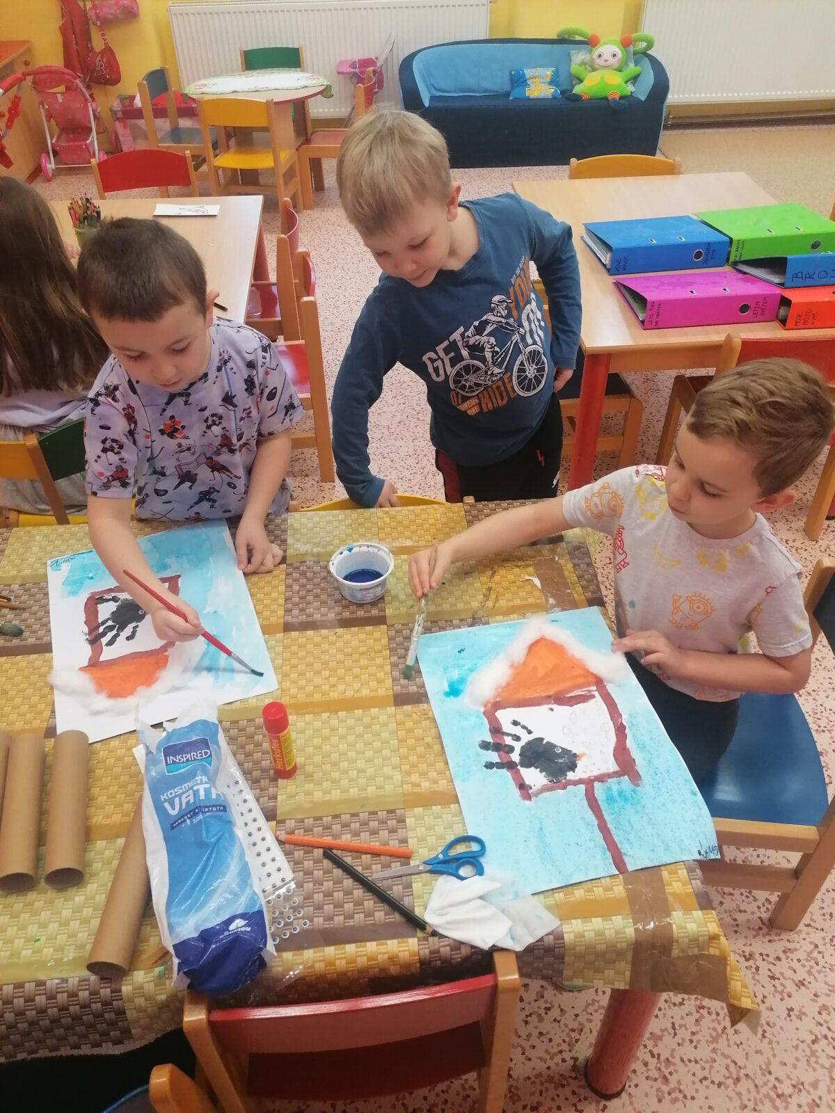 Sovičky: Tvořeníčko, tvoření: "Zvířátka a ptáčci v zimě" :-) - 42