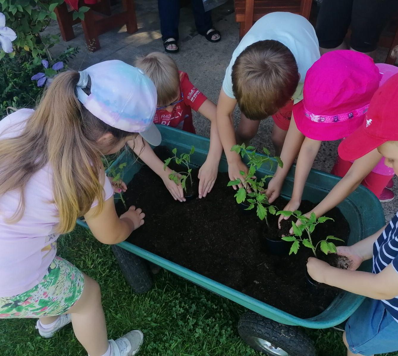 Tvořeníčko, tvoření: "Čím budu až vyrostu?"; zahradníci :-) - 12