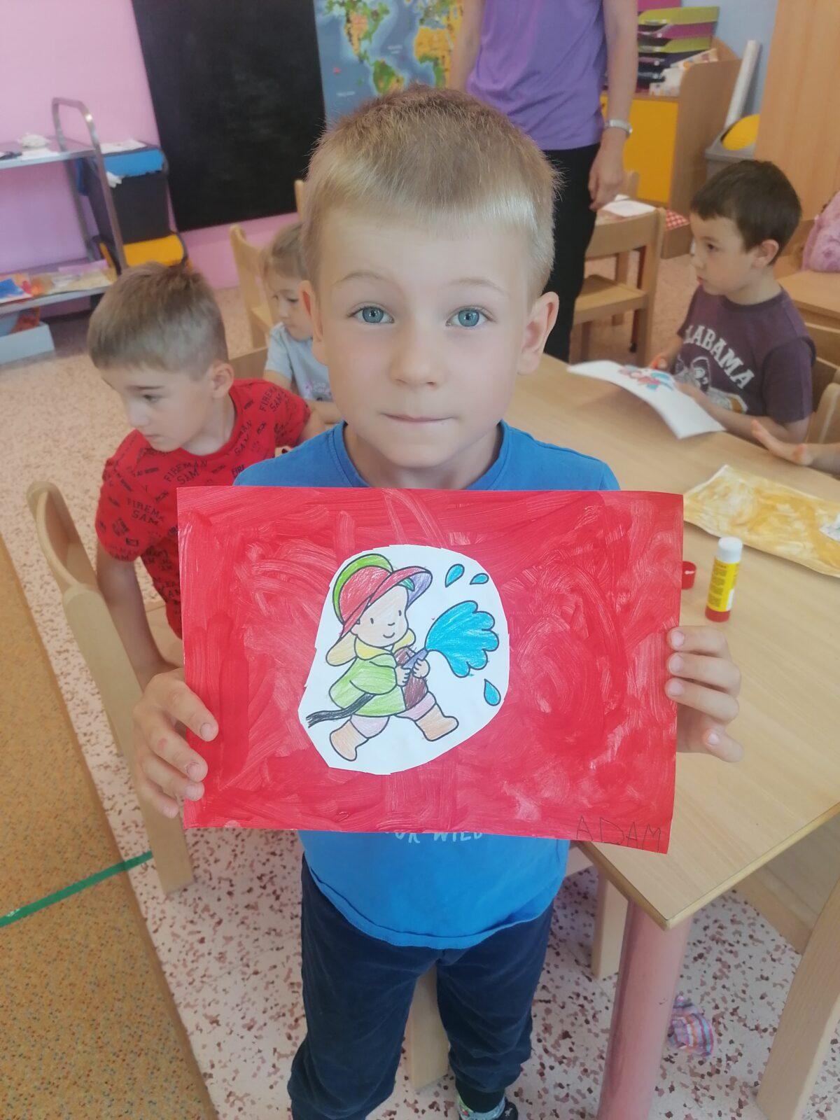 Tvořeníčko, tvoření: "Čím budu až vyrostu?", hasiči a malíři pokojů :-) - 32