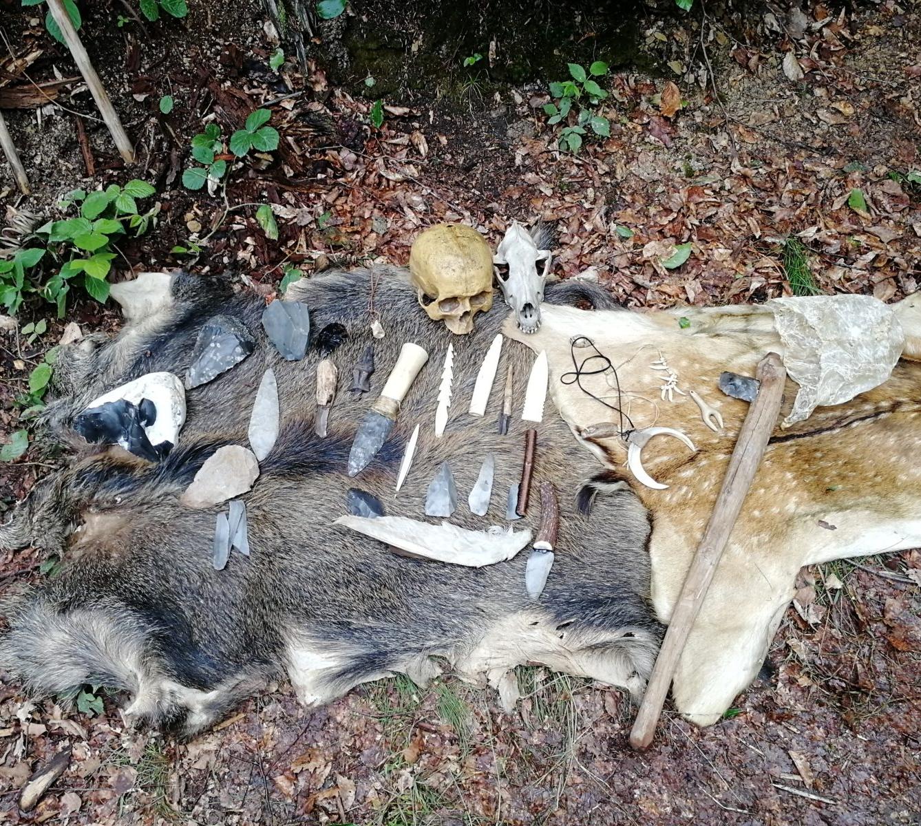 Dějepisná exkurze do pravěku - 6. A - 5